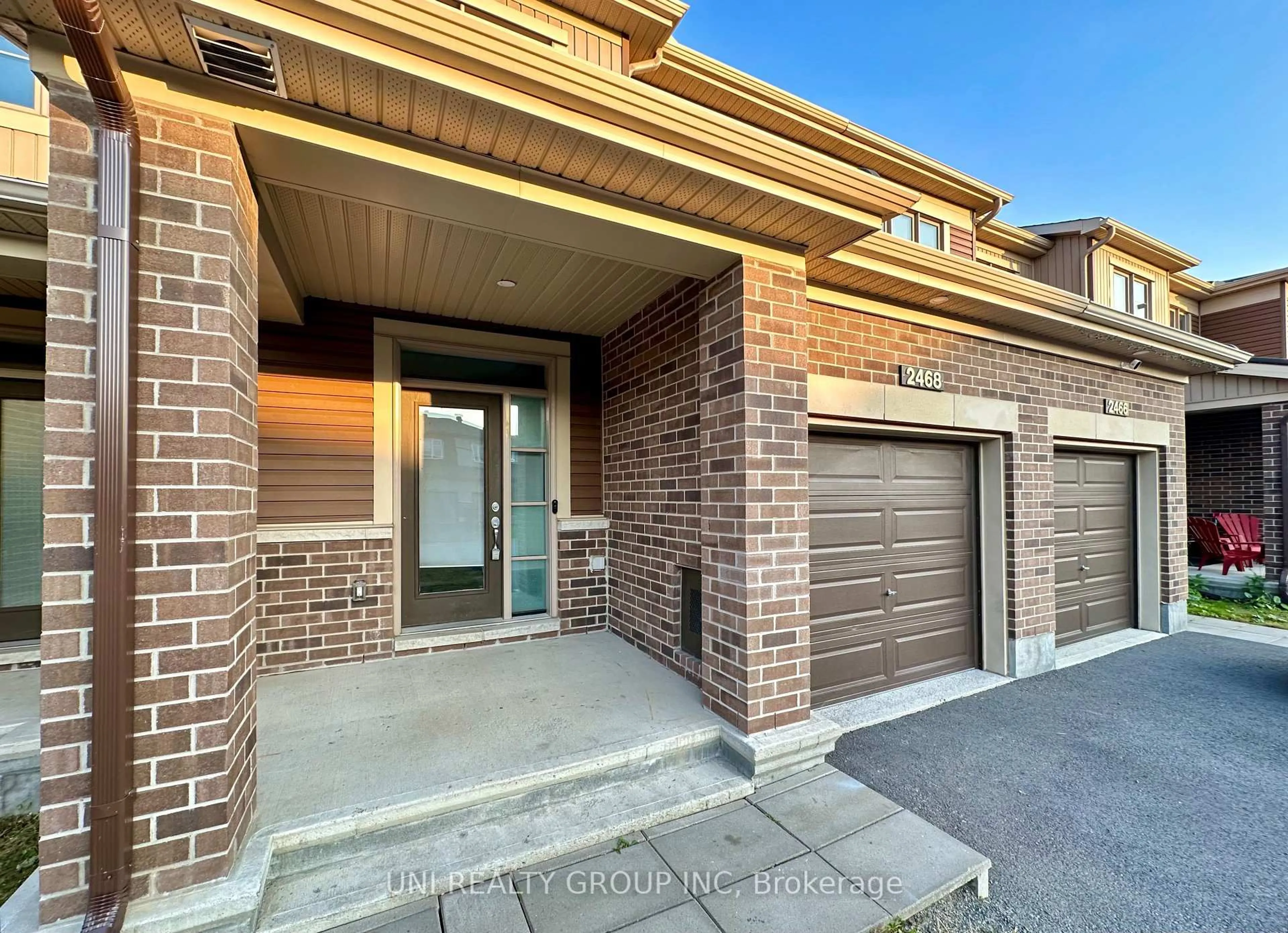 Home with brick exterior material, street for 2468 Waterlilly Way, Nepean Ontario K2J 6M3