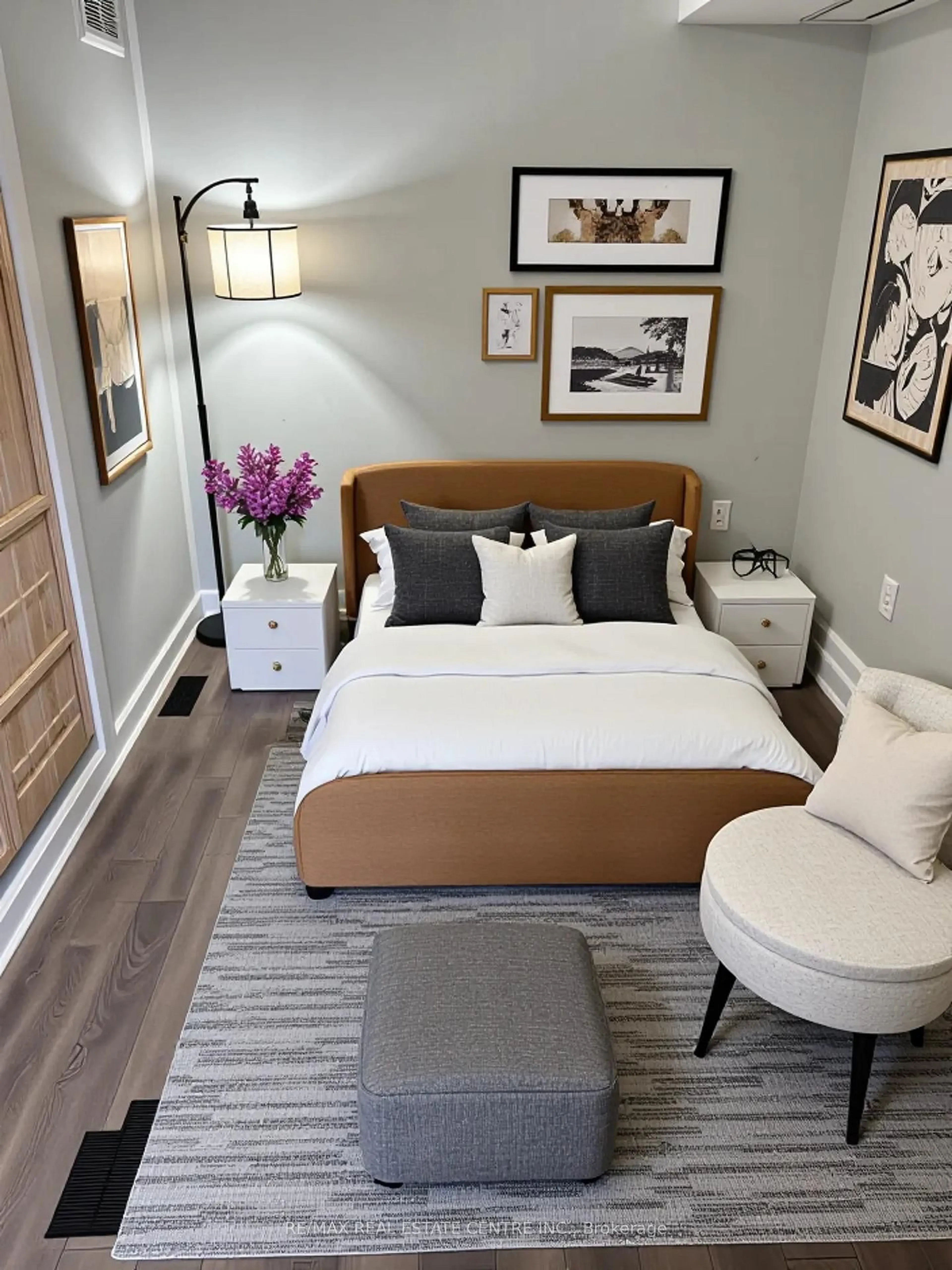 Bedroom with bed, unknown for 190 Century Hill Dr #6, Kitchener Ontario N2E 0G9
