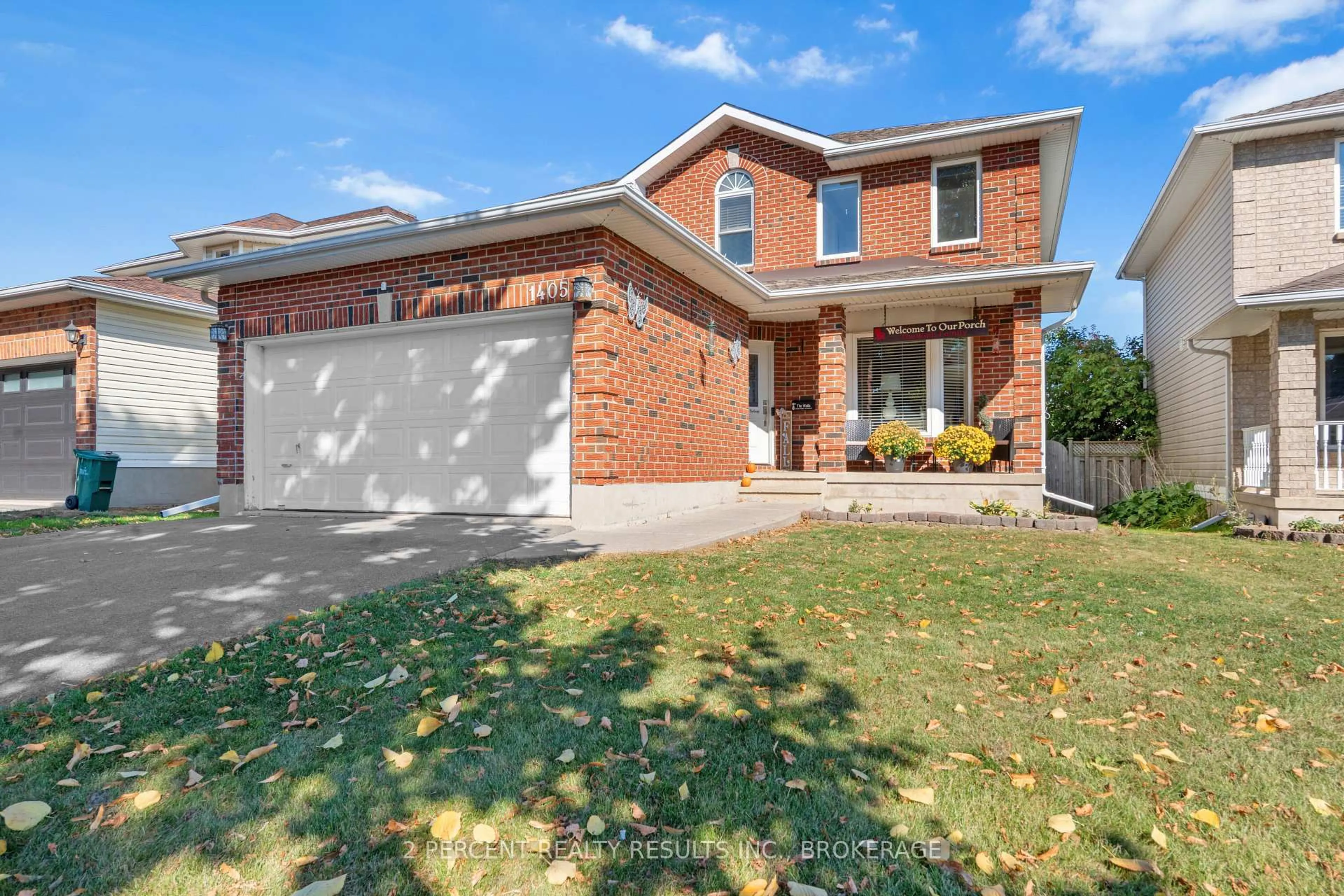 Home with brick exterior material, street for 1405 Fisher Cres, Kingston Ontario K7M 8T1