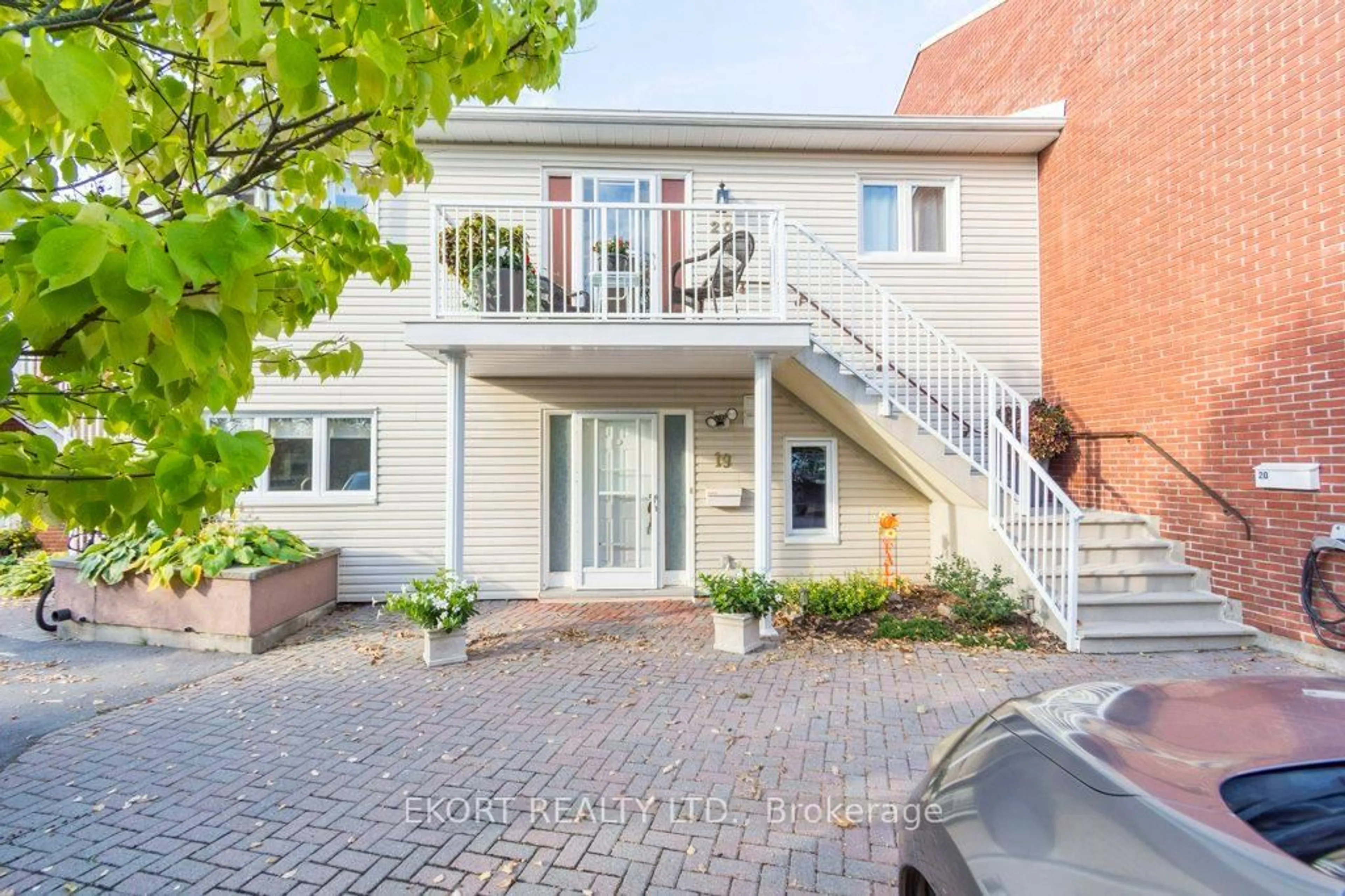 Home with brick exterior material, street for 179 Herchimer Ave #19, Belleville Ontario K8N 4G7
