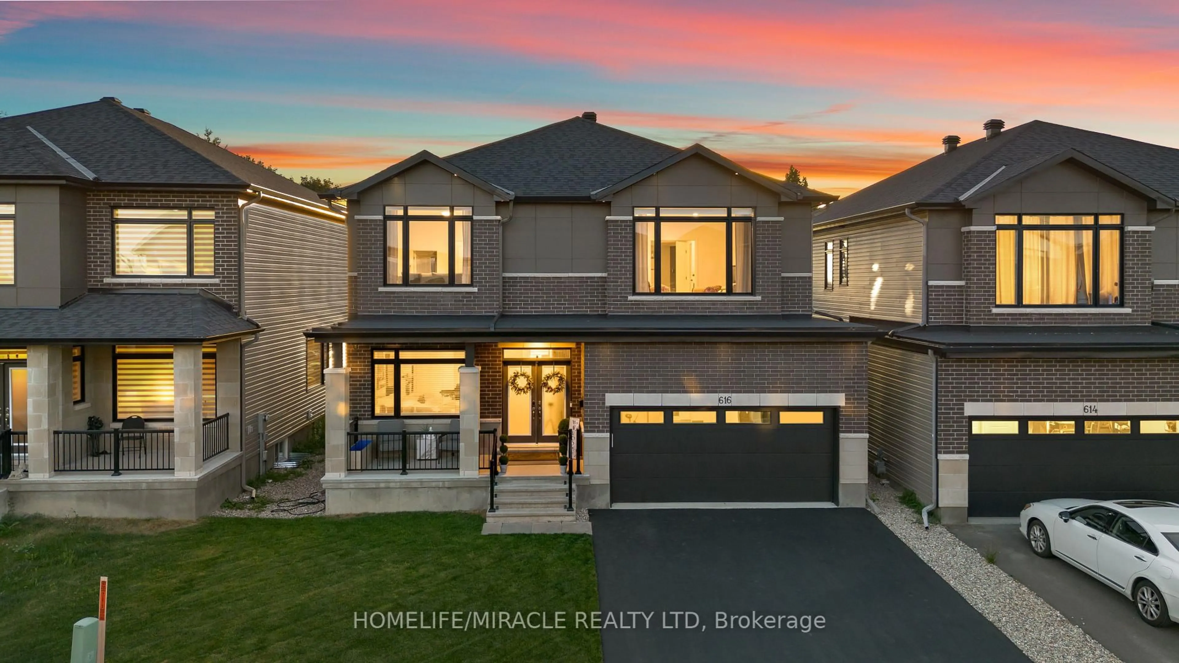 Home with brick exterior material, street for 616 Kenabeek Terr, Ottawa Ontario K4M 0M2