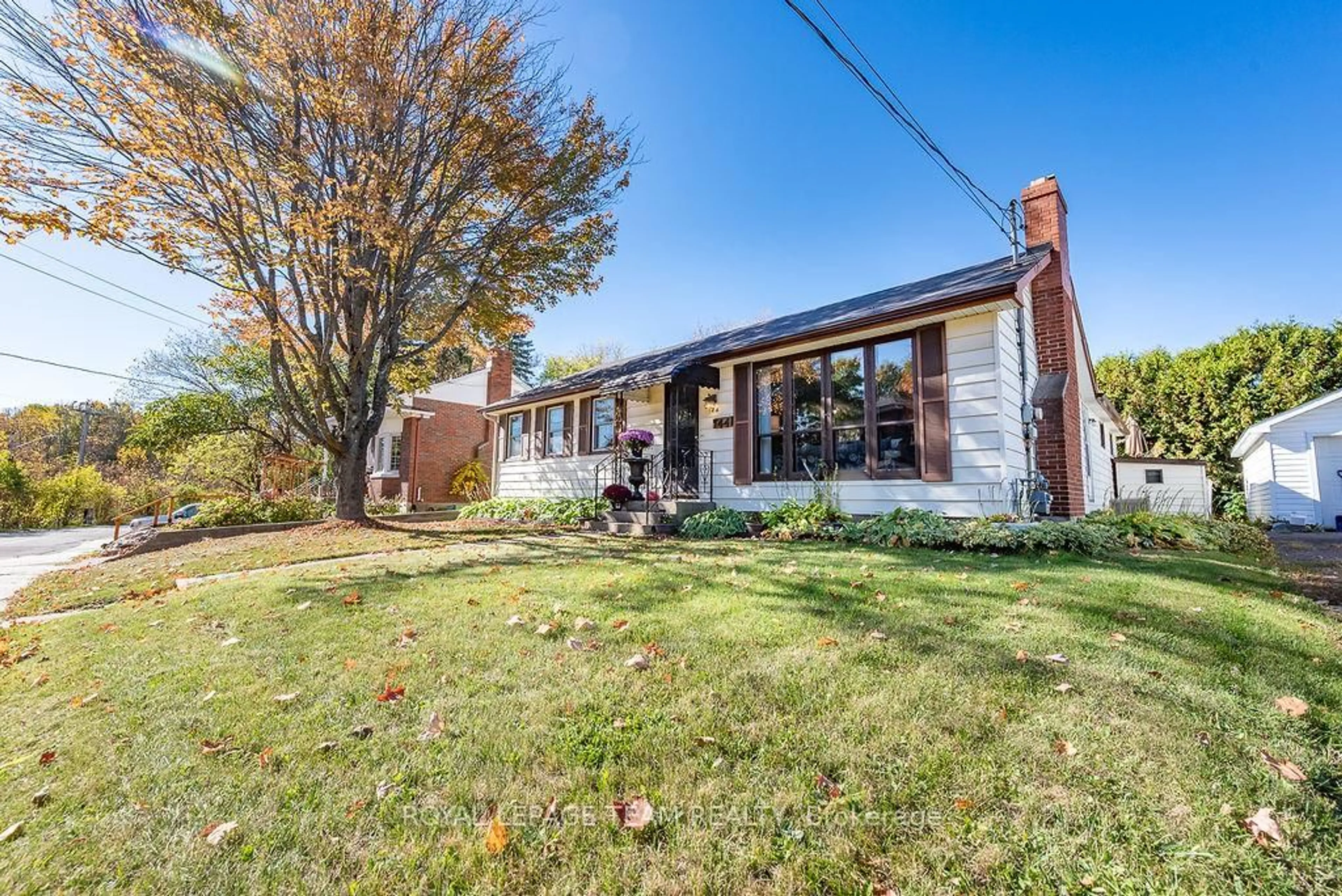 A pic from outside/outdoor area/front of a property/back of a property/a pic from drone, street for 144 Opeongo Rd, Renfrew Ontario K7V 2T5