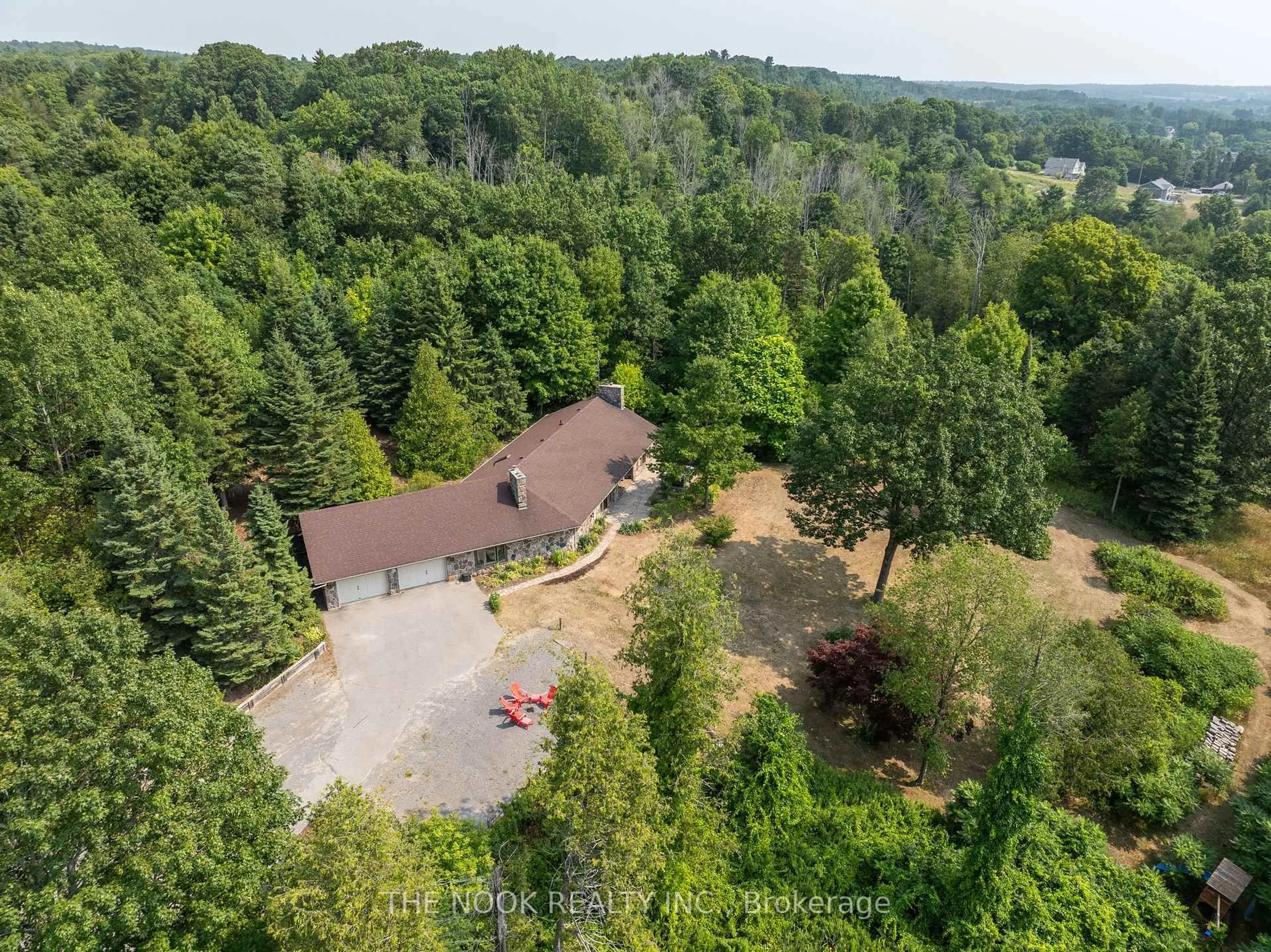 A pic from outside/outdoor area/front of a property/back of a property/a pic from drone, forest/trees view for 41 Hillview Rd, Brighton Ontario K0K 1H0
