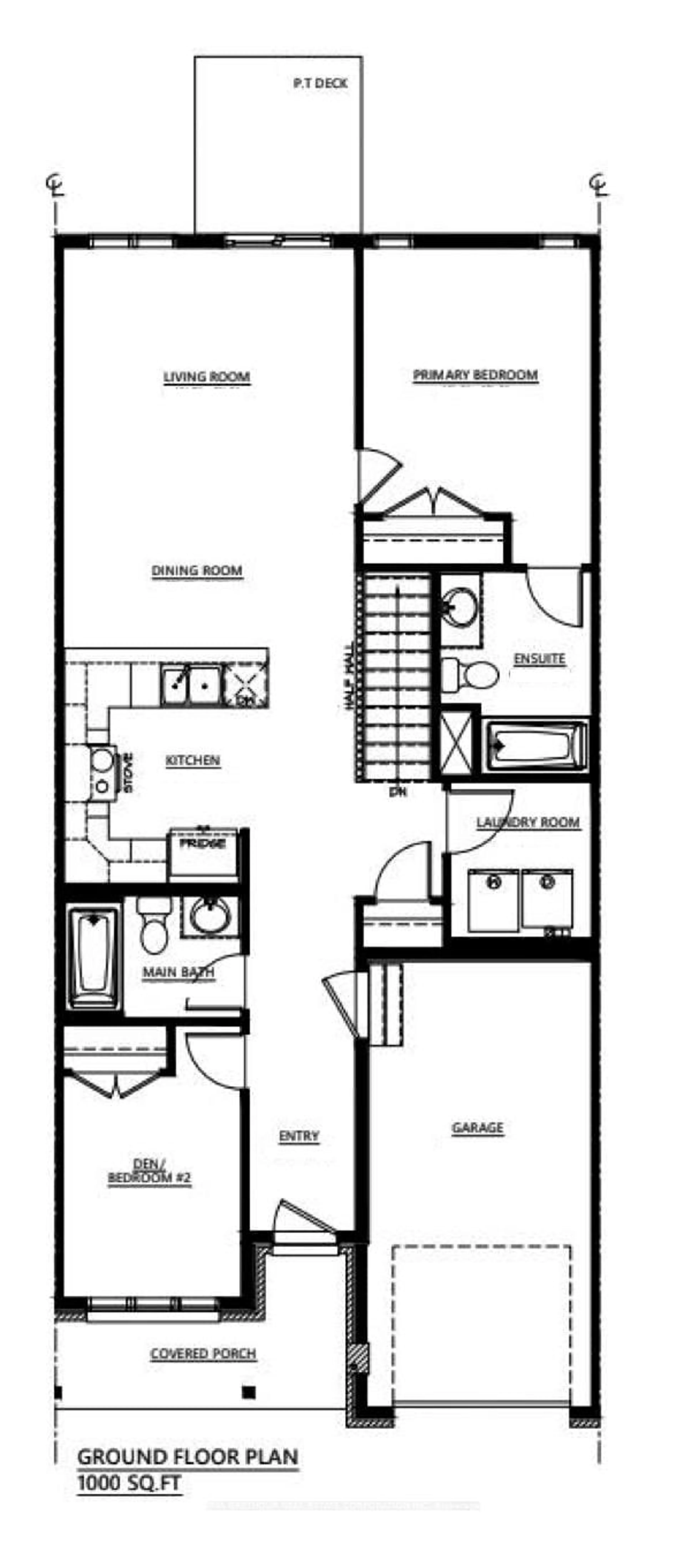 Floor plan for 66 Doctor Agnes Craine Dr, Smiths Falls Ontario K7A 0B6