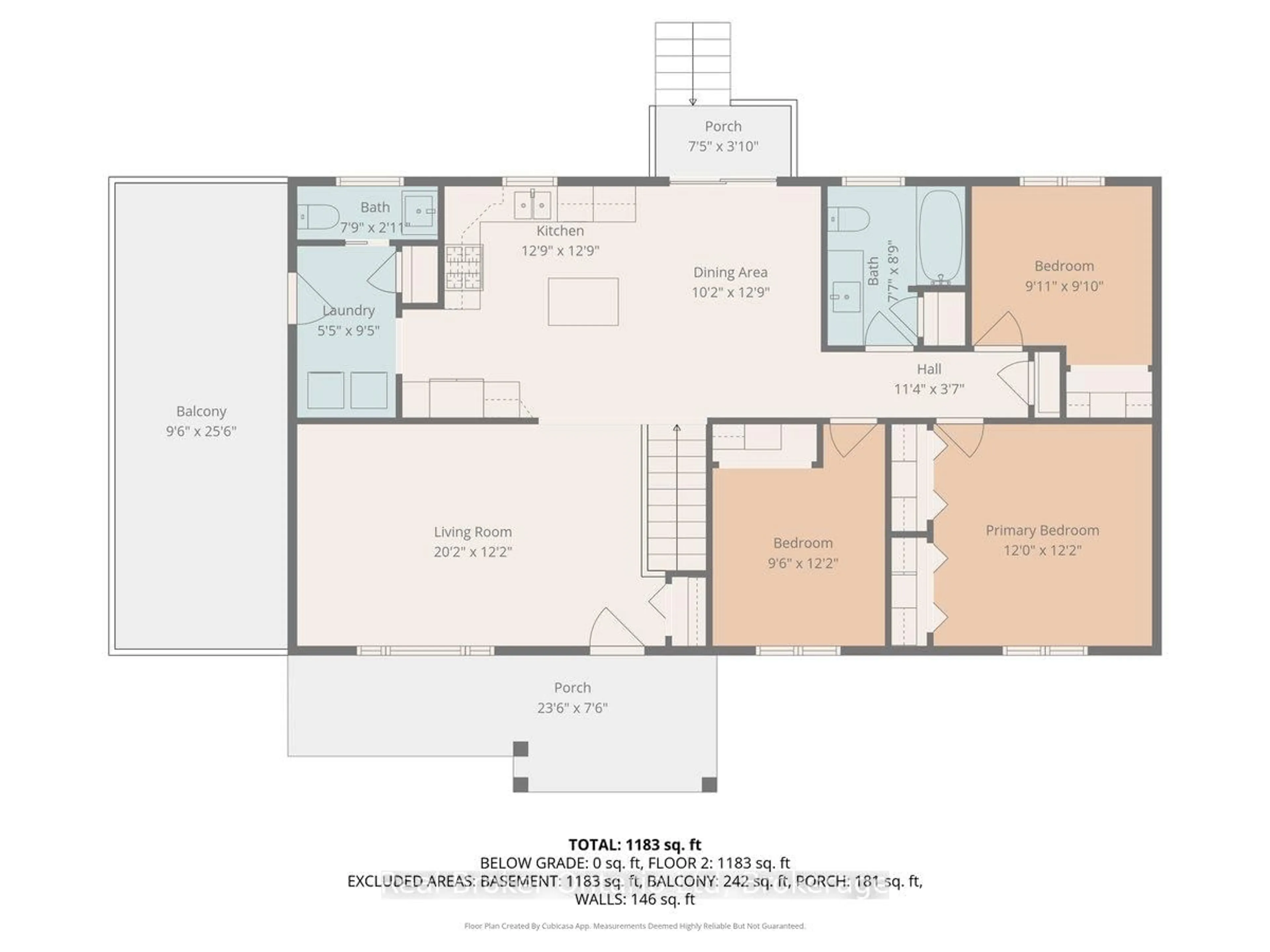 Floor plan for 596321 Concession 10 Concession, Chatsworth Ontario N0H 1R0