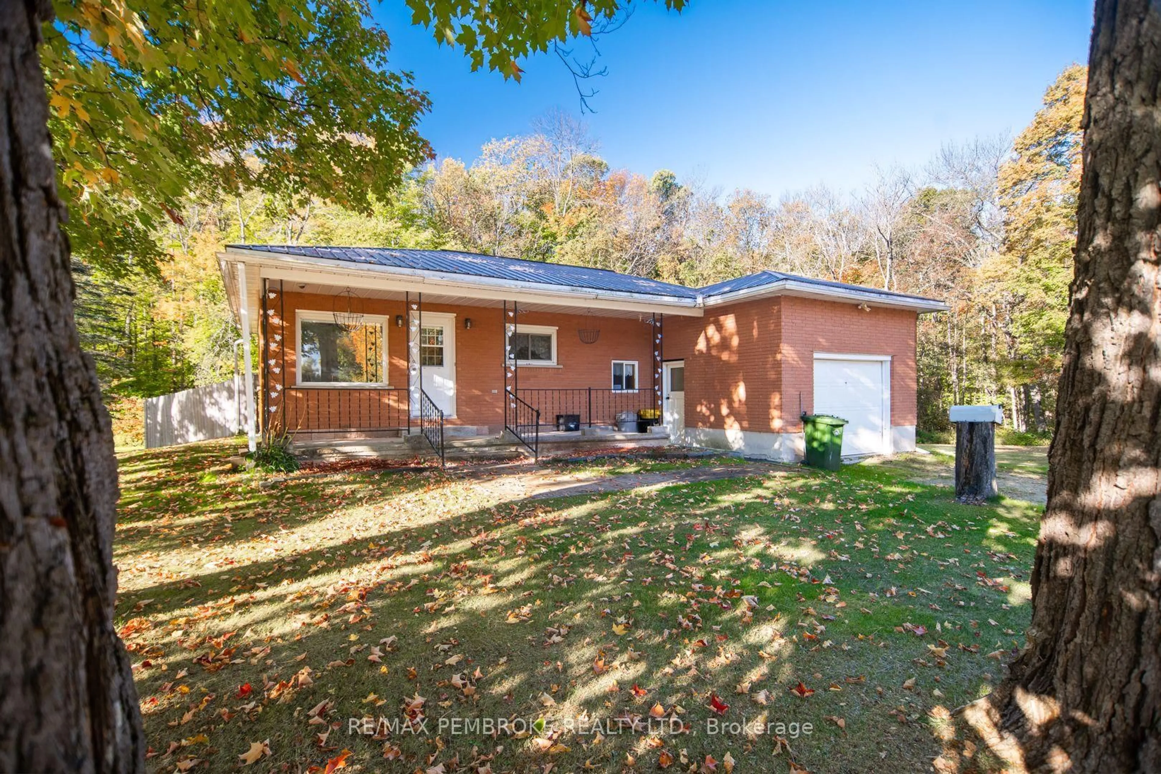 Home with brick exterior material, street for 2617 Snake River Line, Cobden Ontario K0J 1K0