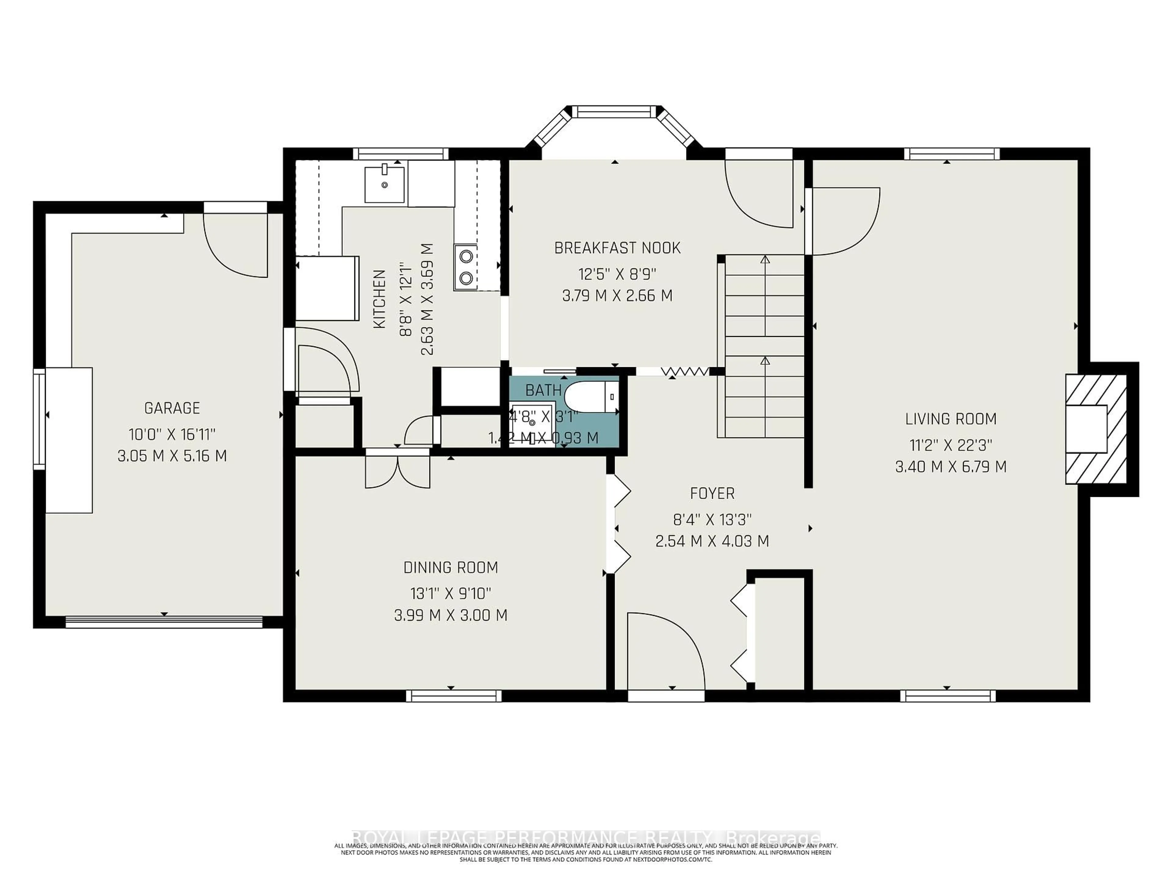 Floor plan for 1842 Playfair Dr, Ottawa Ontario K1H 5S1