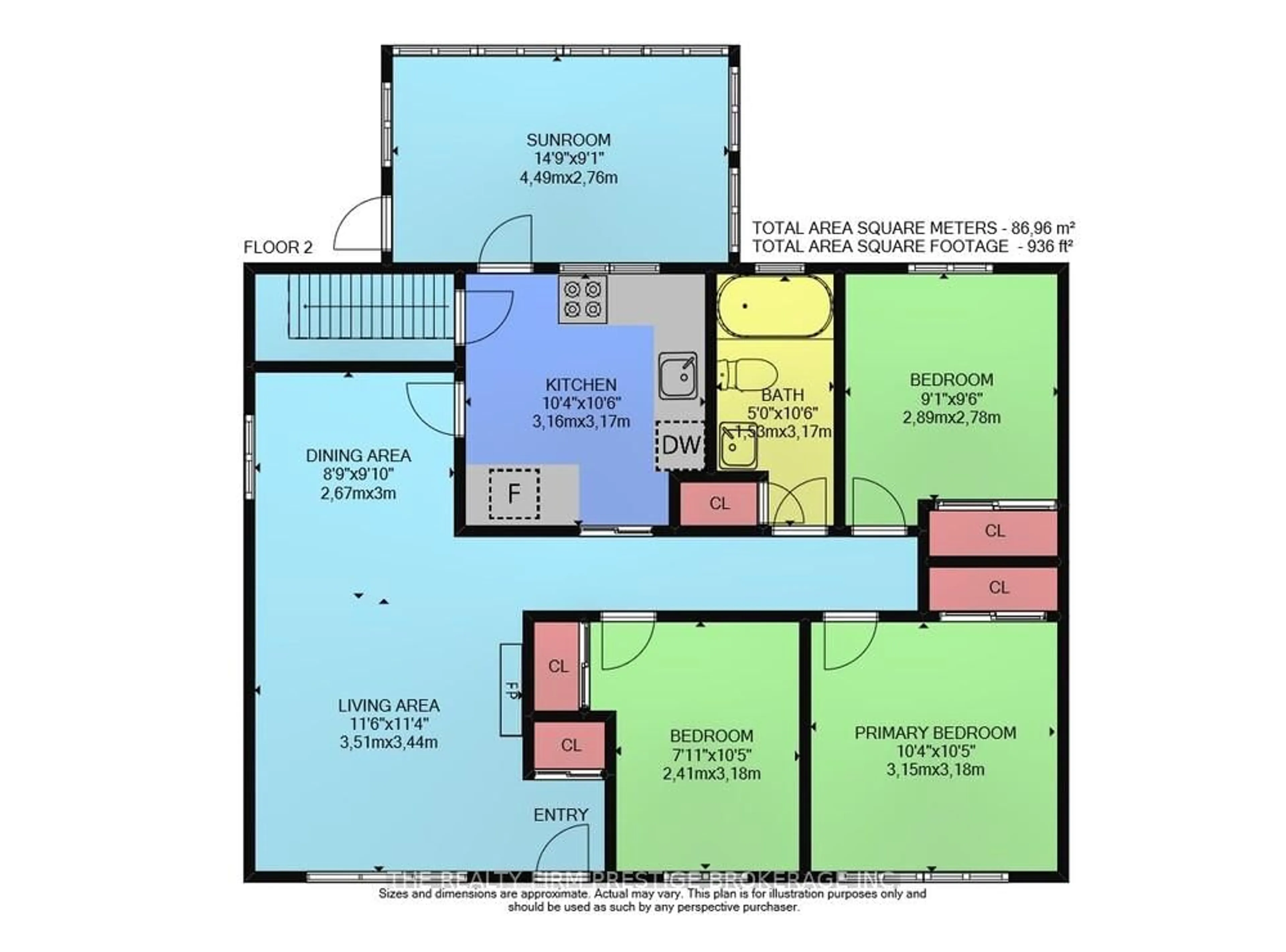 Floor plan for 1844 Royal Cres, London East Ontario N5W 2A8