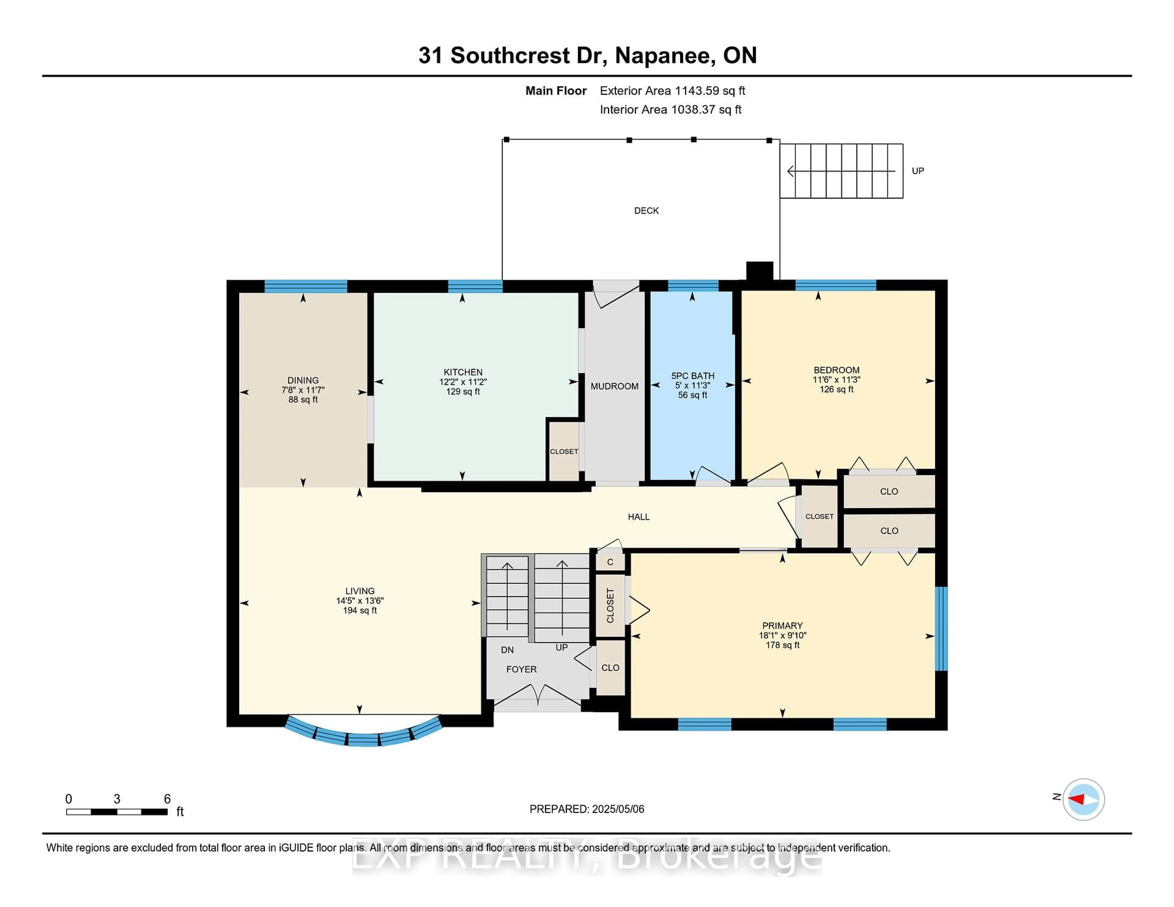 Floor plan for 31 Southcrest Dr, Greater Napanee Ontario K7R 3J9