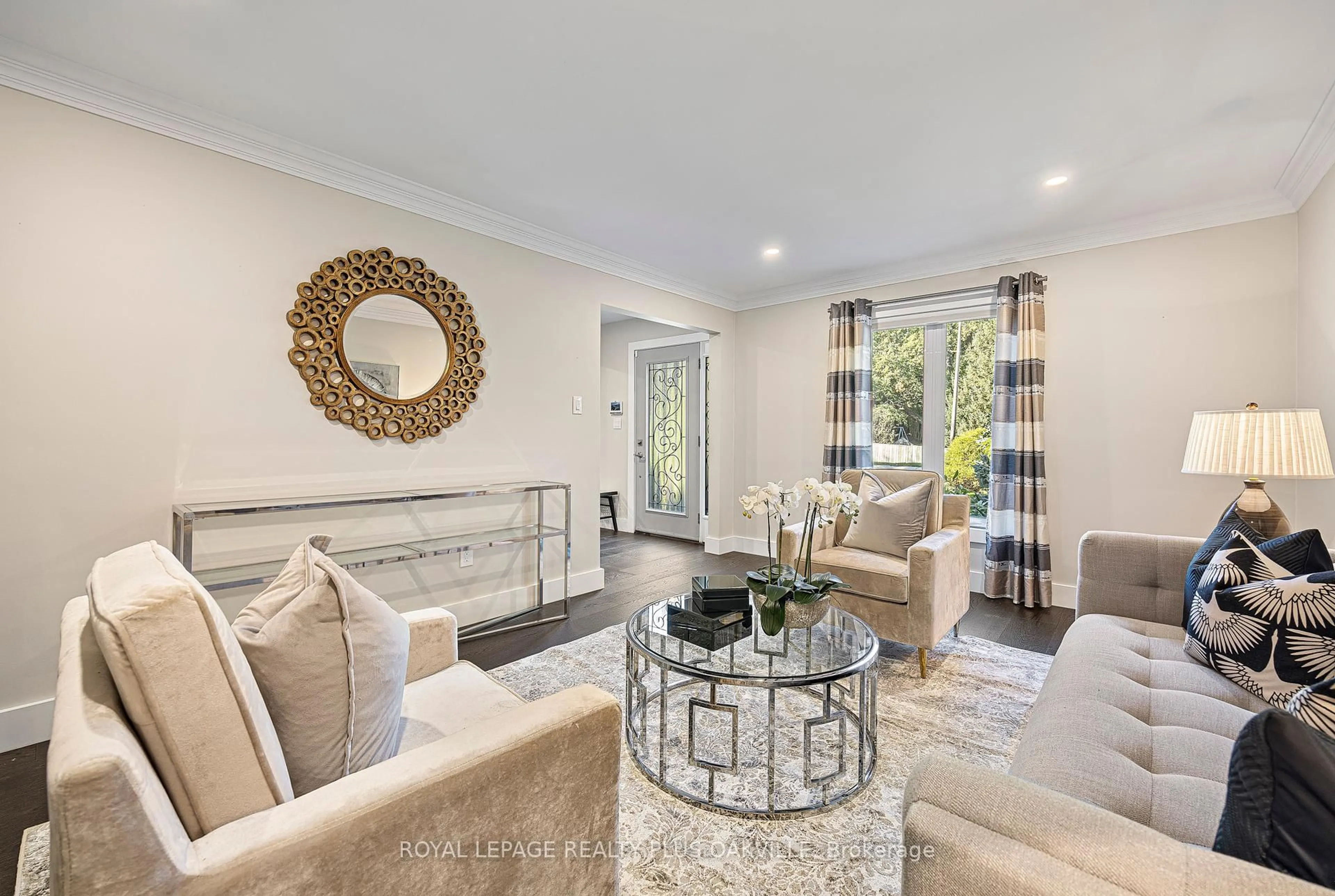 Living room with furniture, unknown for 679 Green Ravine Dr, Hamilton Ontario L9G 4C7