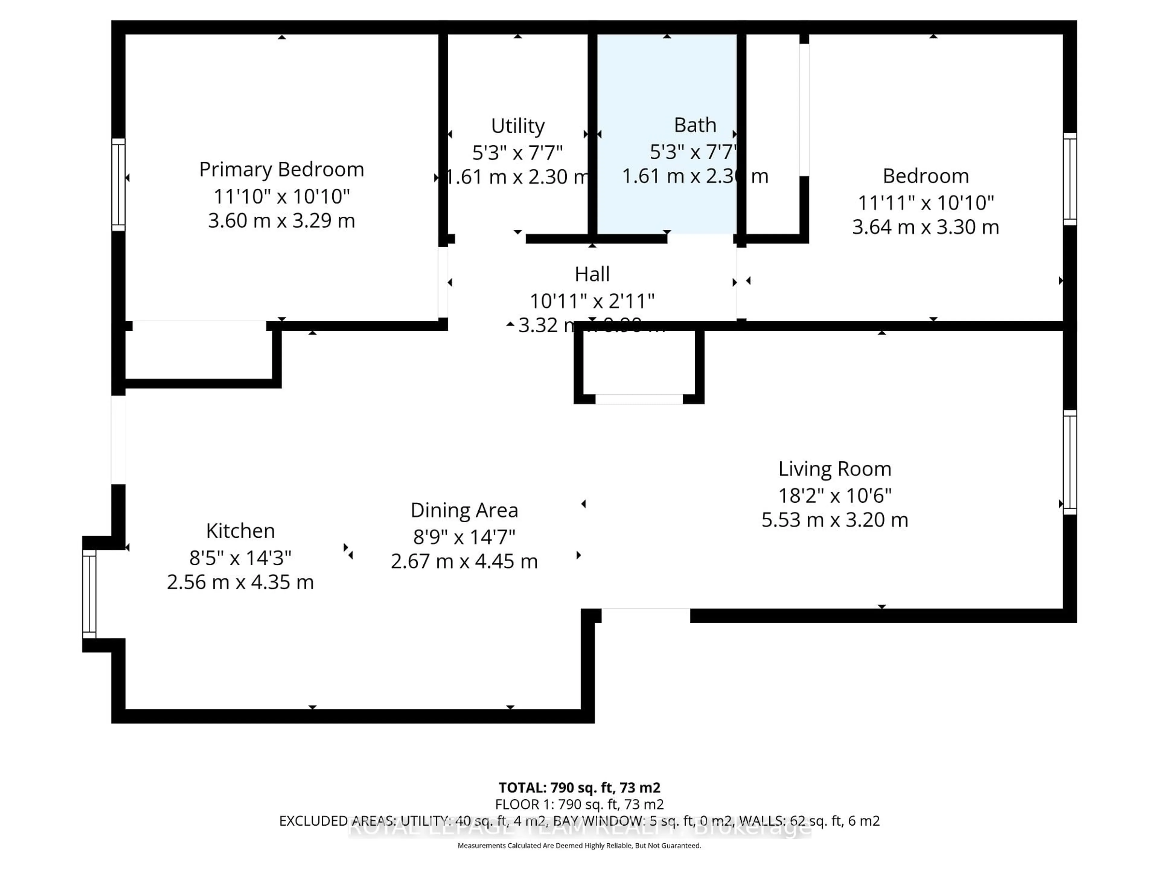 Floor plan for 479 Clarence St, North Dundas Ontario K0C 2K0