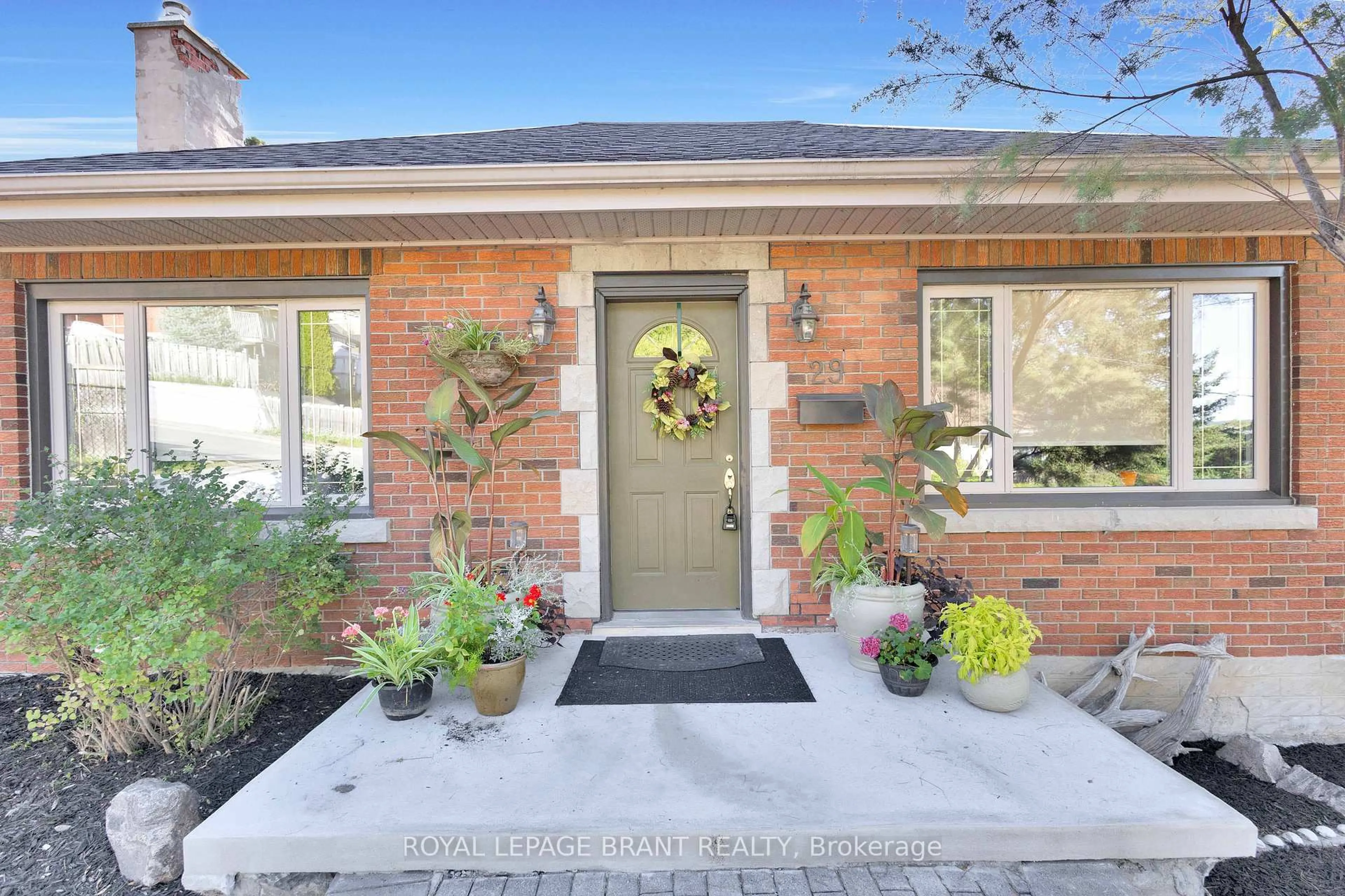Home with brick exterior material, street for 29 Main St, Brantford Ontario N3R 3X5