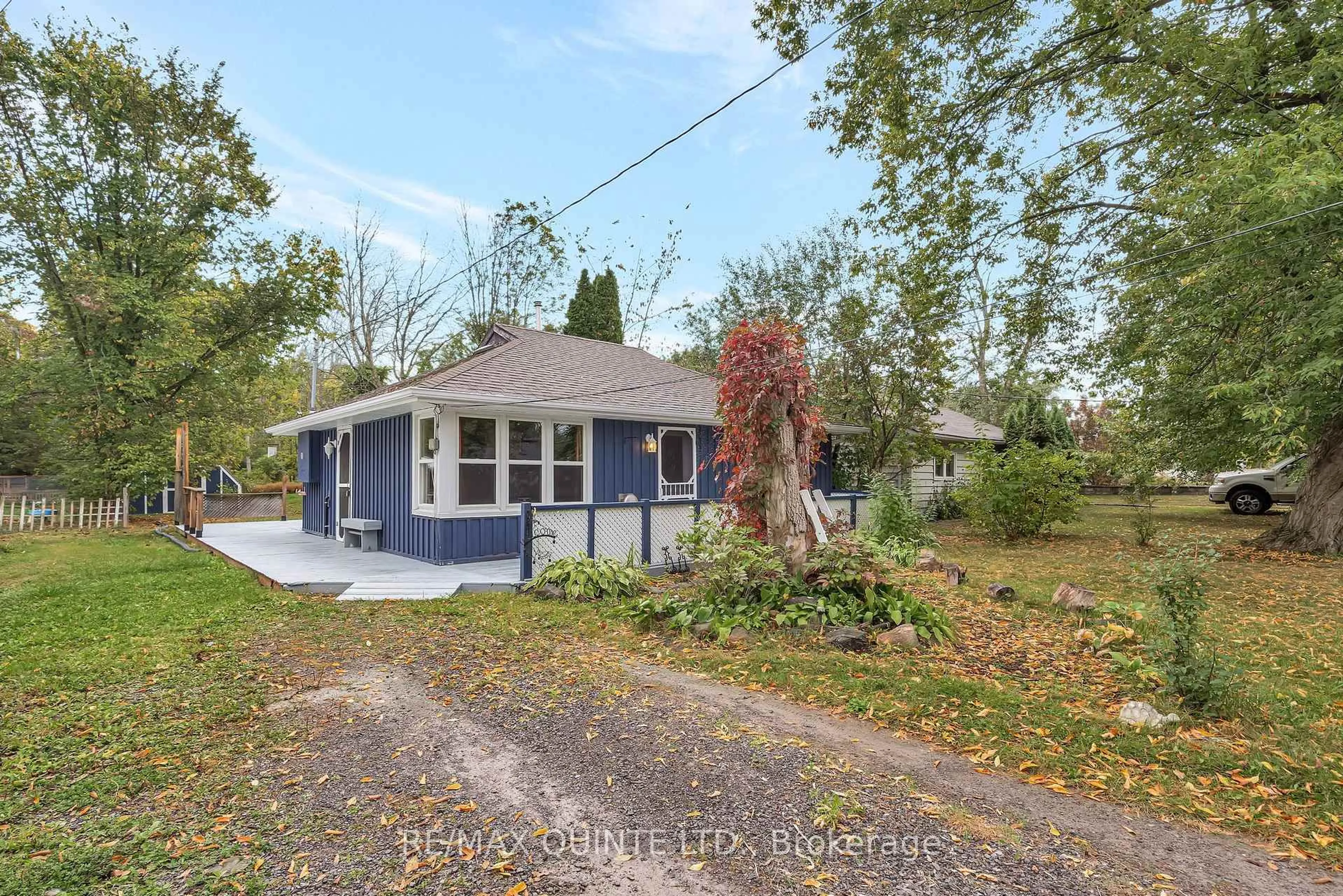 A pic from outside/outdoor area/front of a property/back of a property/a pic from drone, street for 754 County Road 28, Prince Edward County Ontario K8N 4Z7