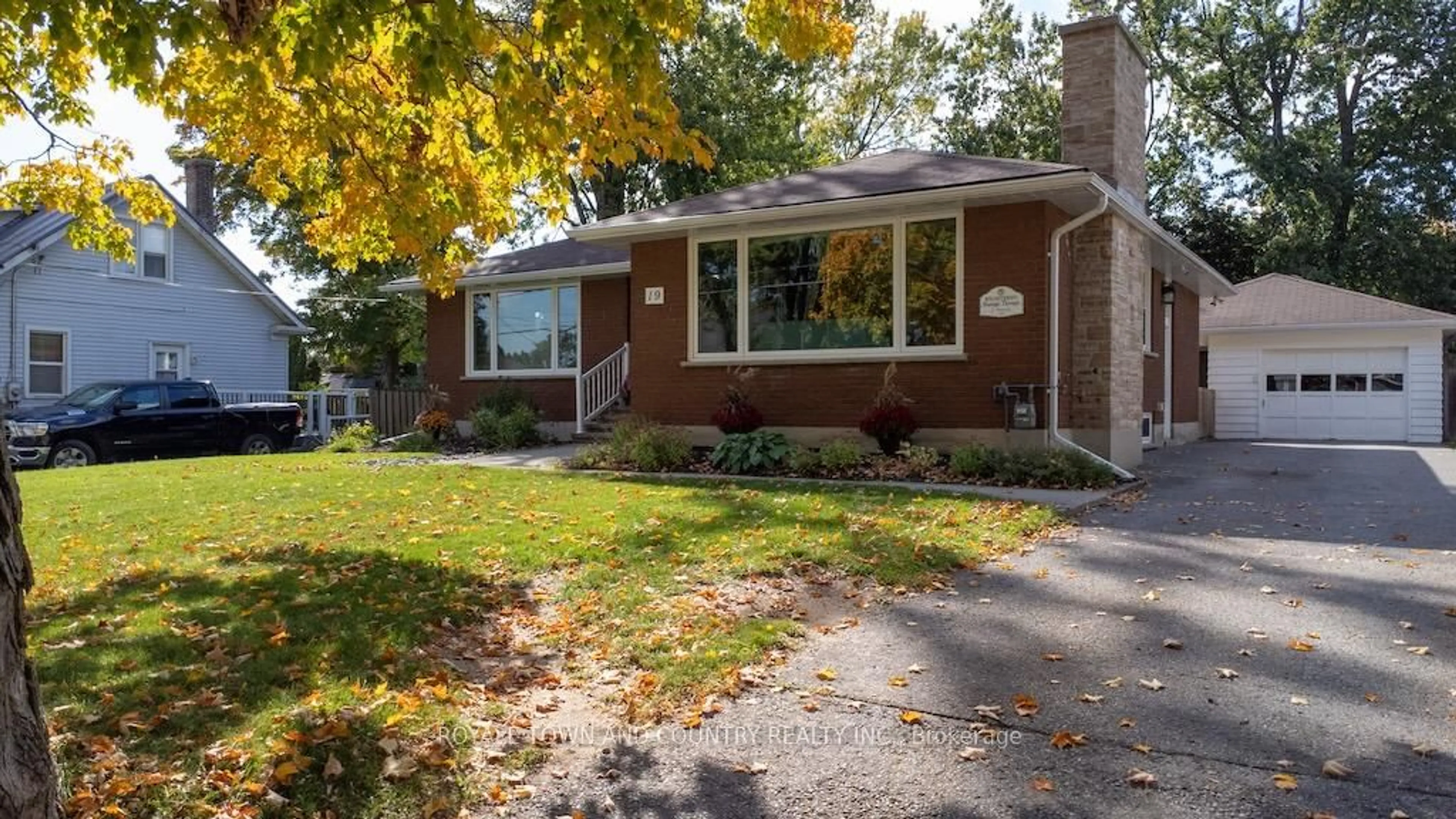 Home with brick exterior material, street for 19 Adelaide St, Kawartha Lakes Ontario K9V 3J4