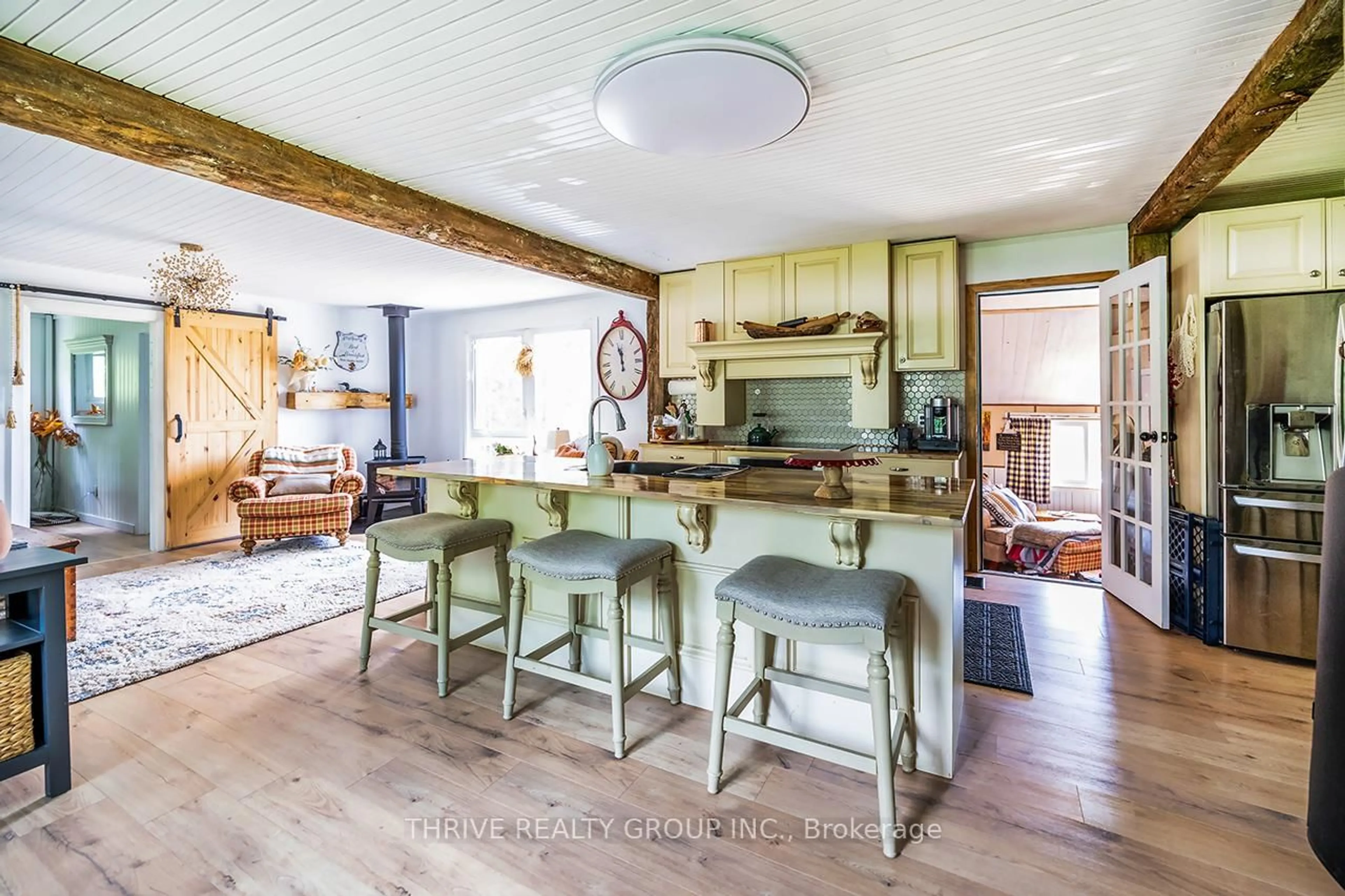 Open concept kitchen, unknown for 66 Bridge St, Denbigh Ontario K0H 1L0