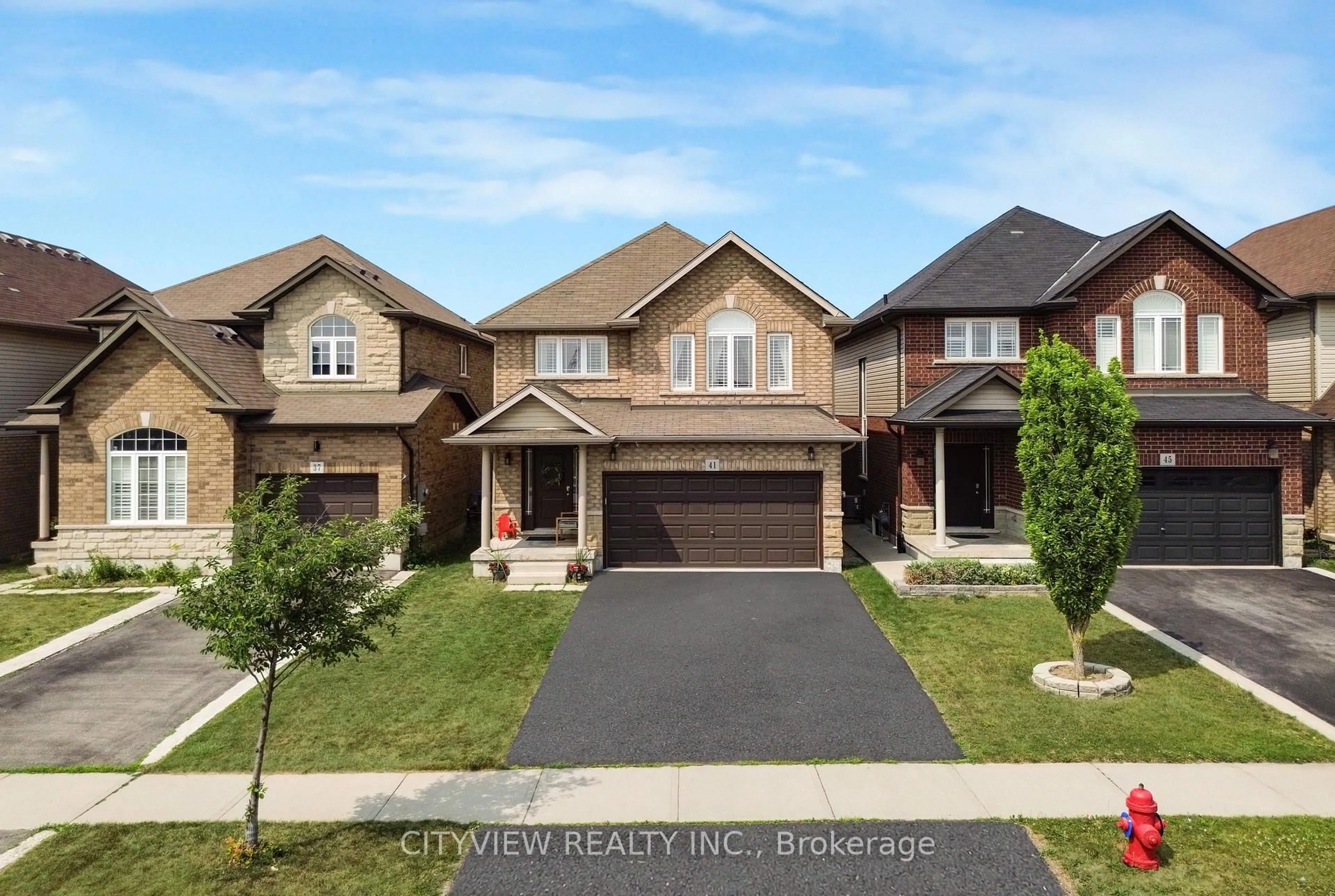 Home with brick exterior material, street for 41 Bellagio Ave, Hamilton Ontario L0R 1P0