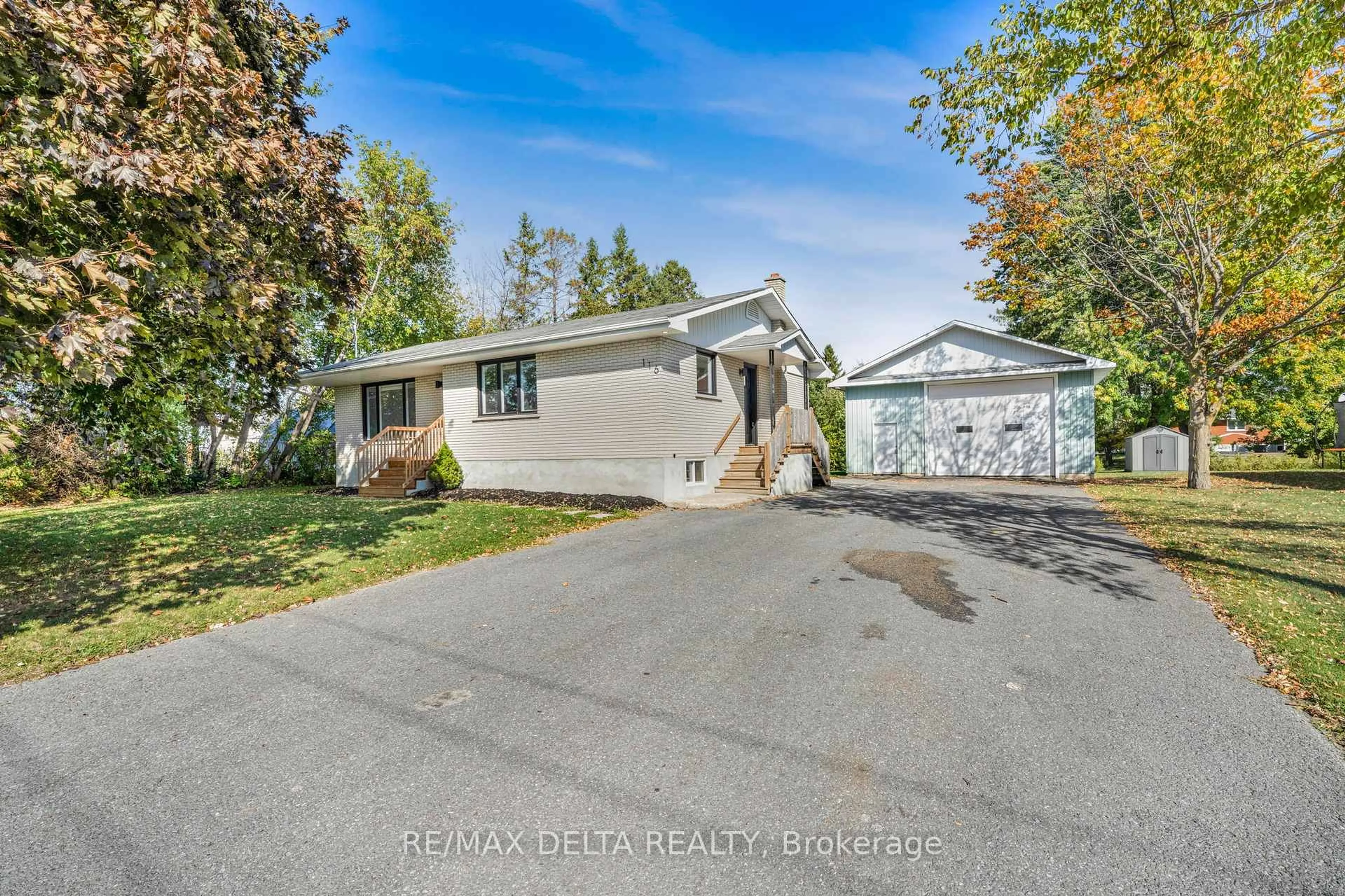 A pic from outside/outdoor area/front of a property/back of a property/a pic from drone, street for 116 Guy St, The Nation Ontario K0C 2B0