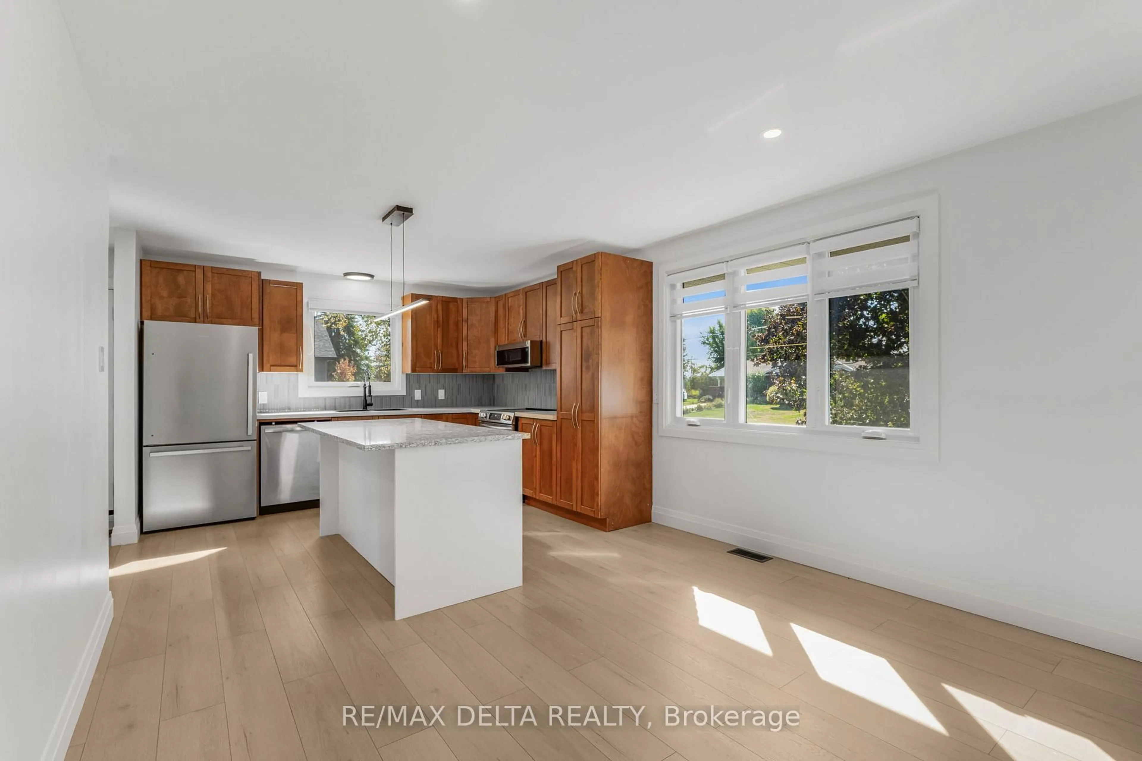 Open concept kitchen, ceramic/tile floor for 116 Guy St, The Nation Ontario K0C 2B0