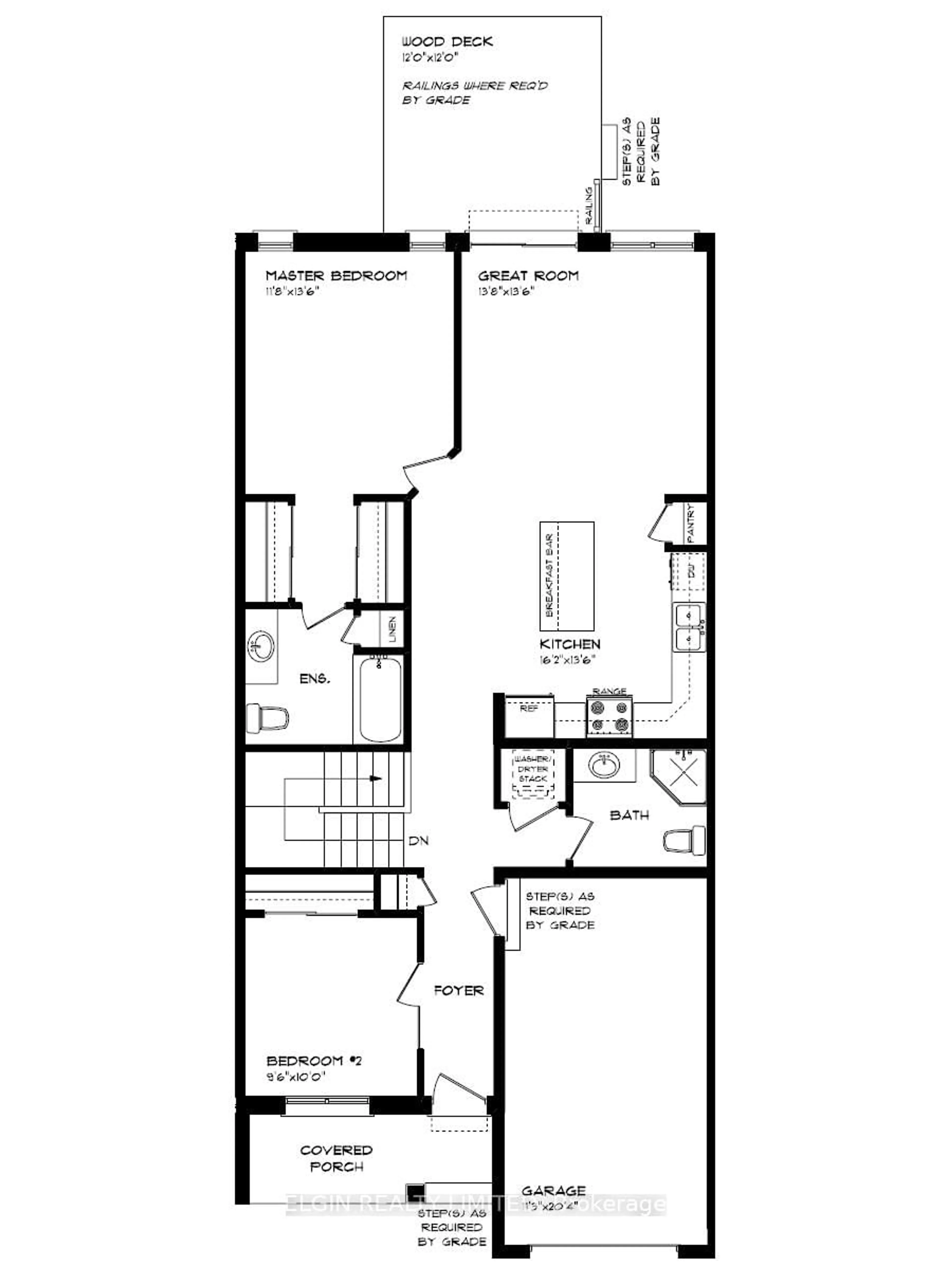 Floor plan for 9 Canary St, Tillsonburg Ontario N4G 0K4