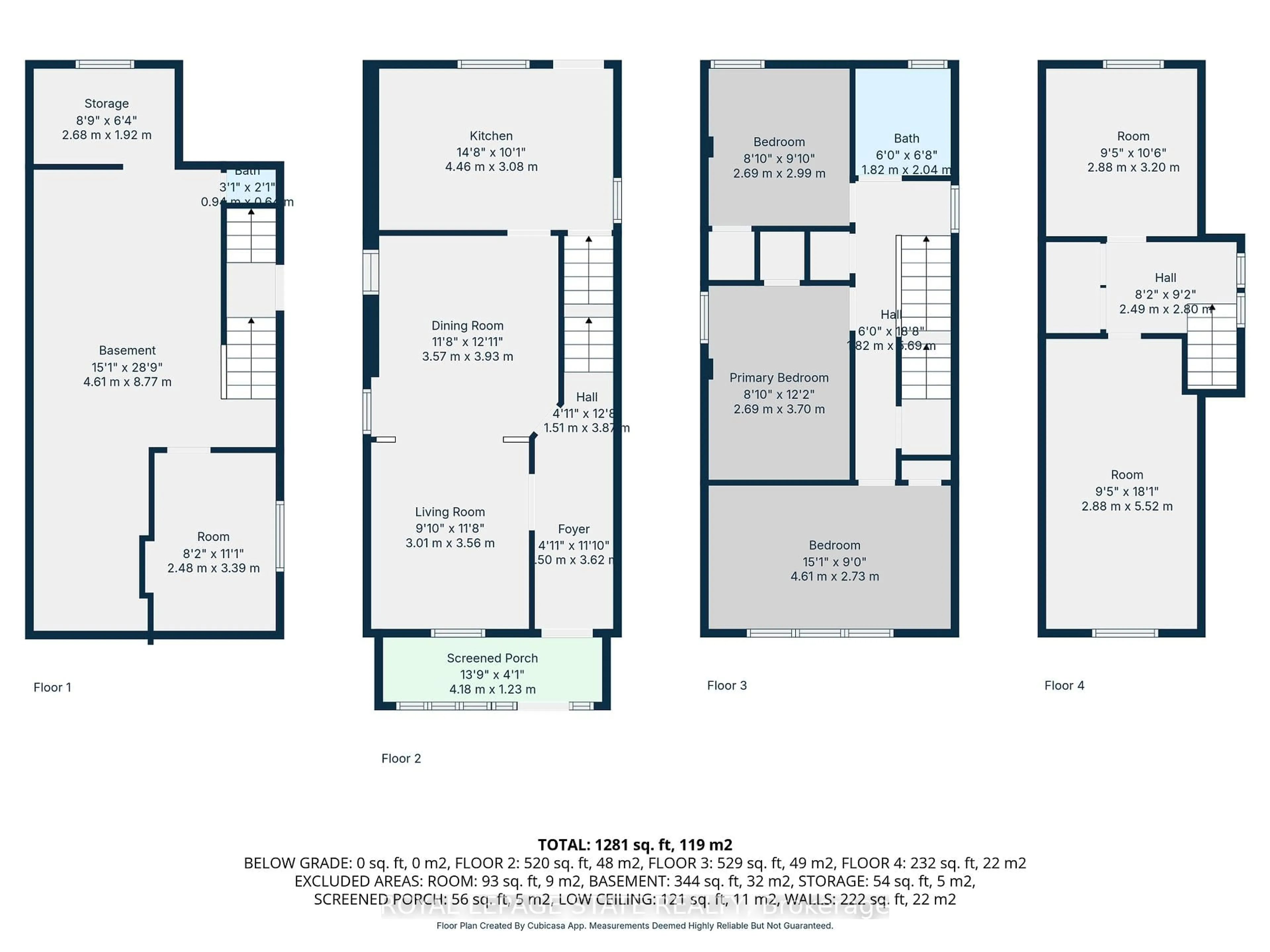 Floor plan for 35 Sherman Ave, Hamilton Ontario L8L 6L9