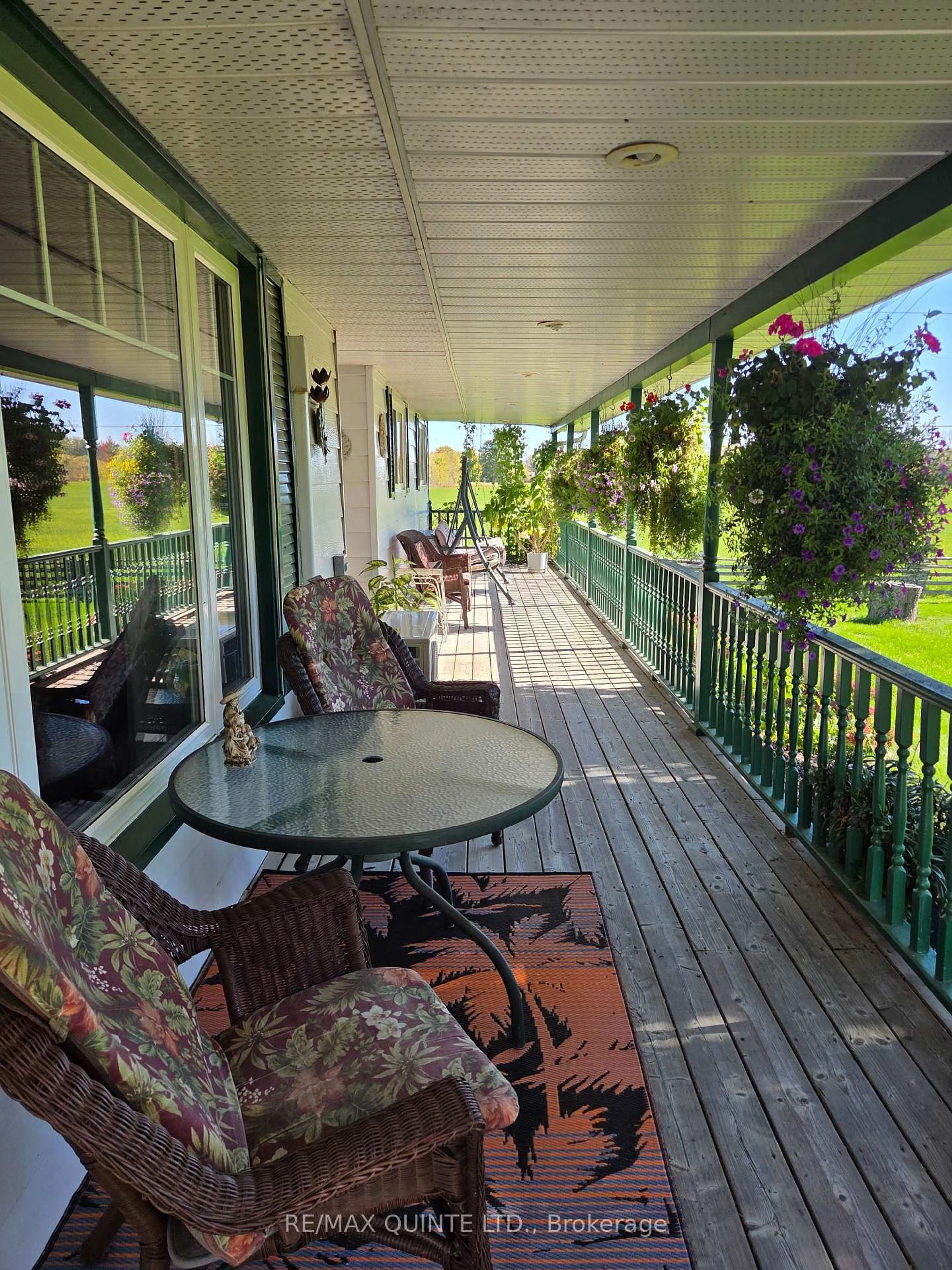 Patio, water/lake/river/ocean view for 551 Marlbank Rd, Tweed Ontario K0K 3J0