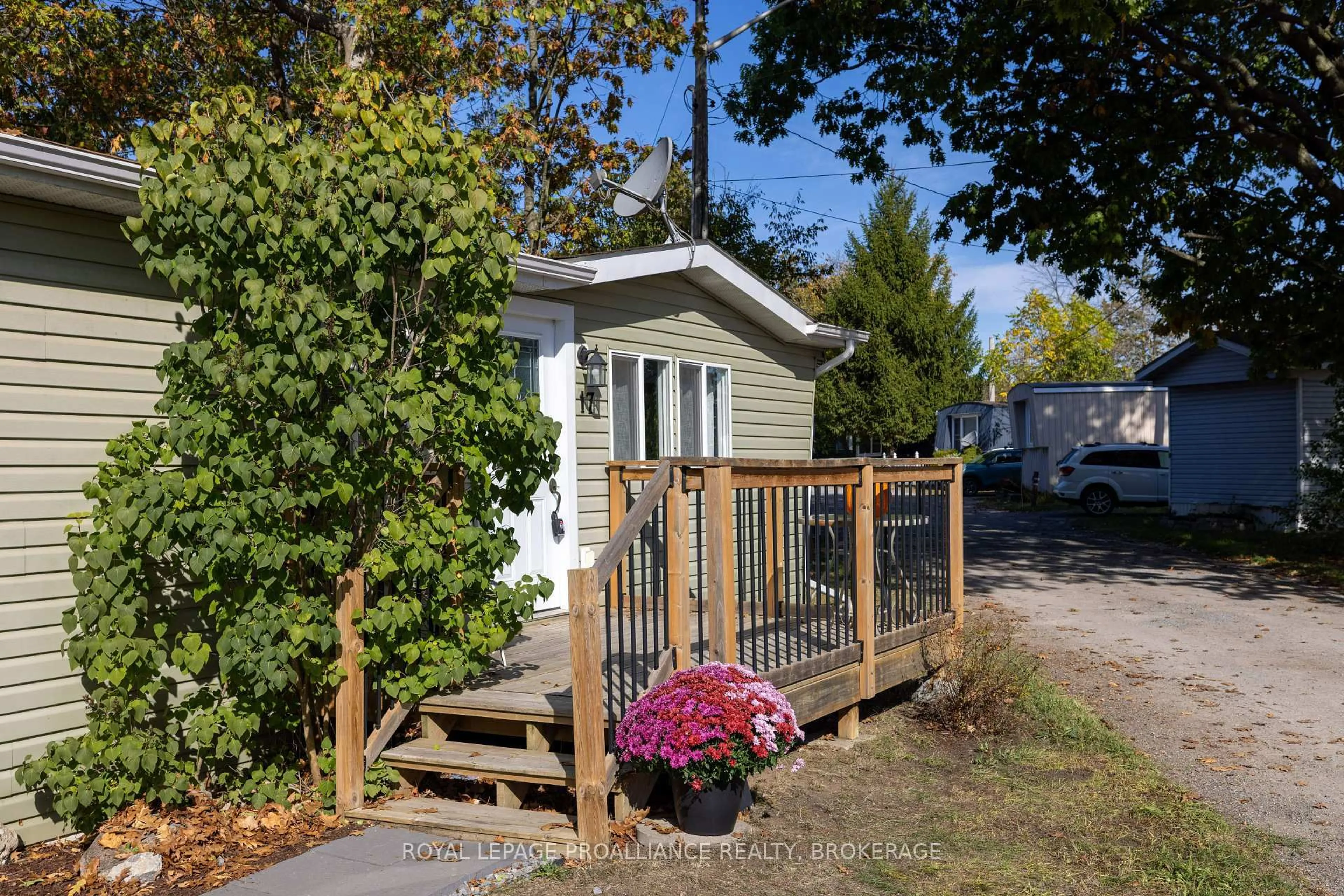 Patio, street for 5569 Bath Rd #17, Bath Ontario K0H 1G0
