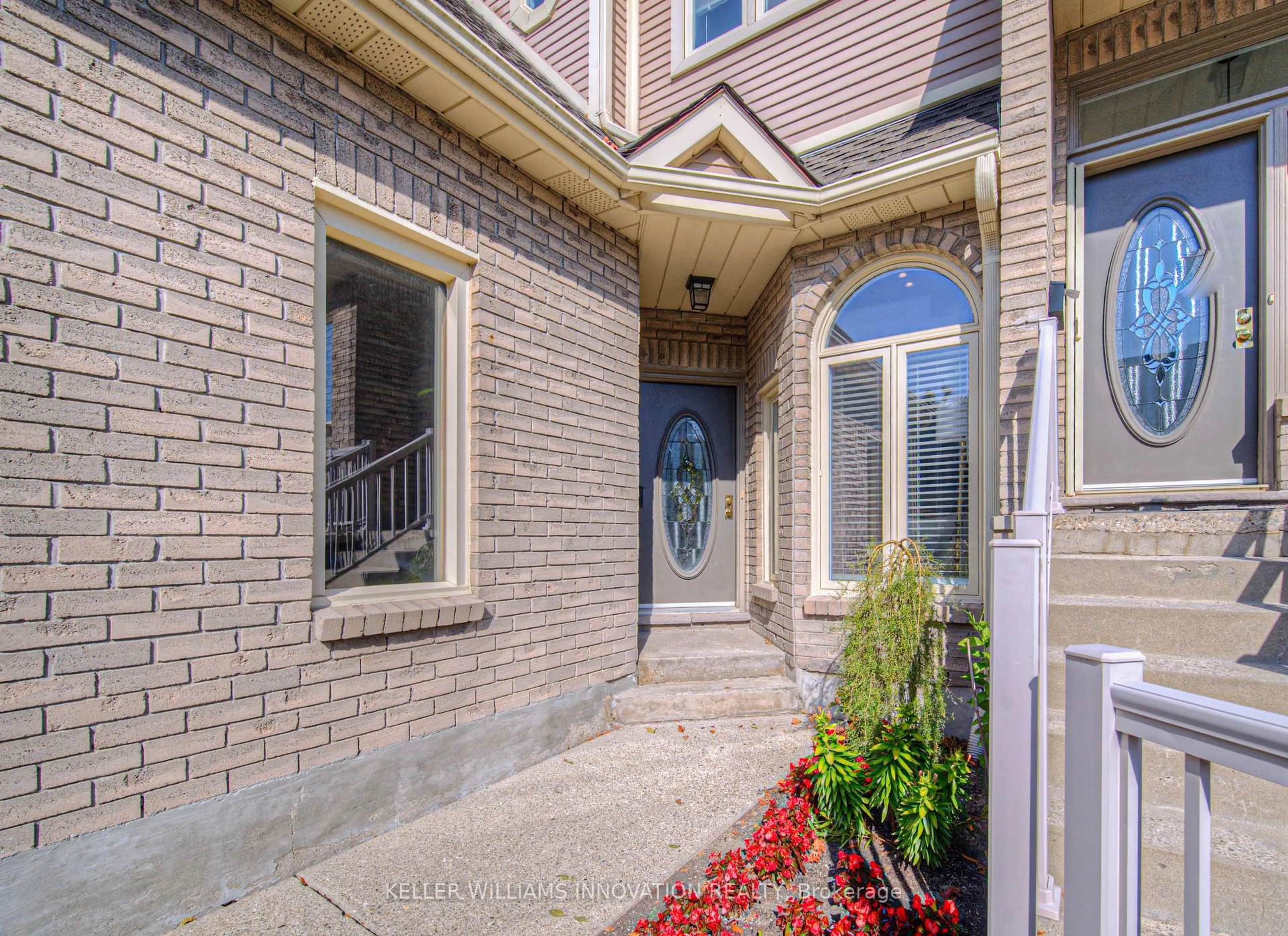 Home with brick exterior material, street for 225 Benjamin Rd #56, Waterloo Ontario N2V 1Z3