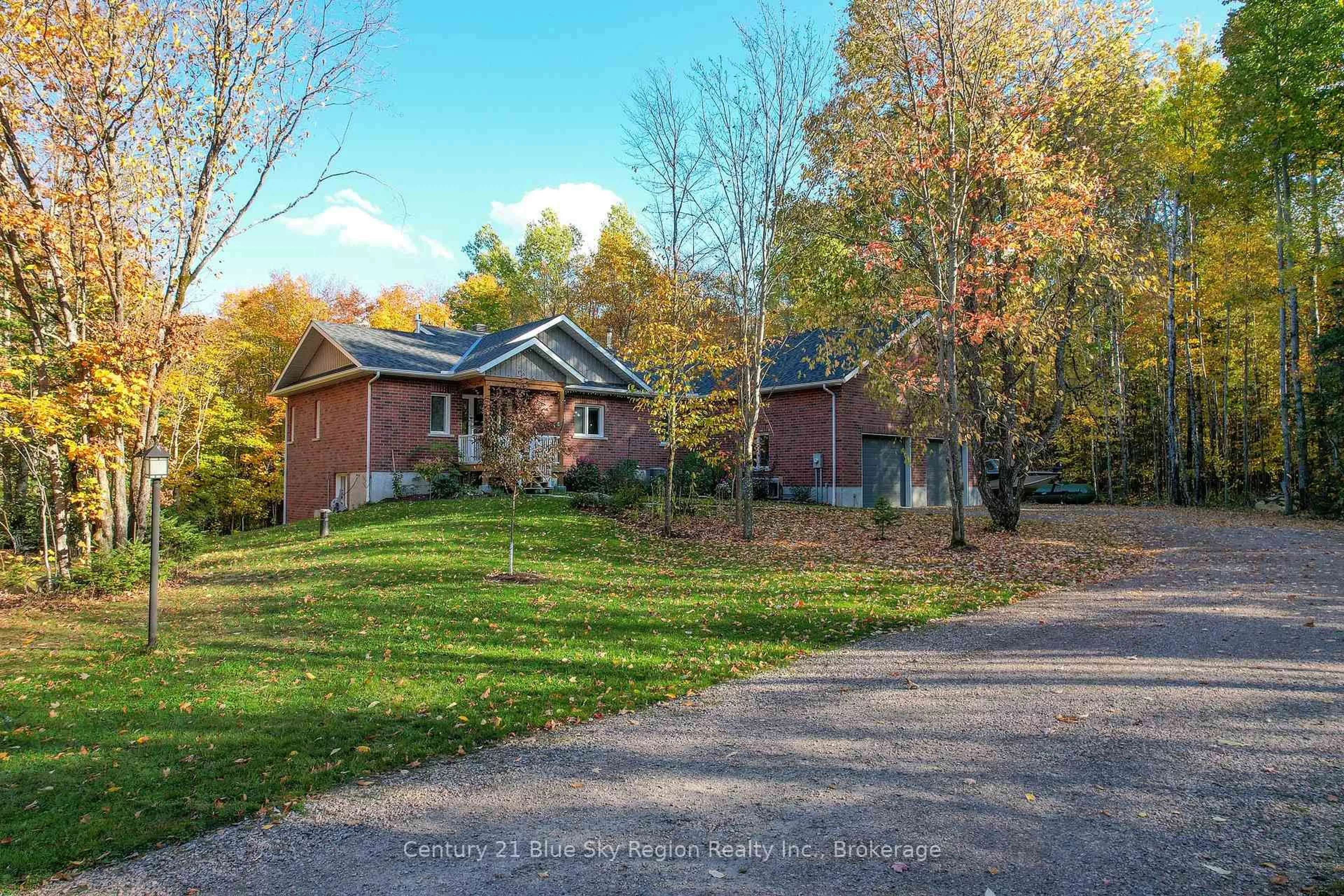 A pic from outside/outdoor area/front of a property/back of a property/a pic from drone, unknown for 503 Ski Hill Rd, Powassan Ontario P0H 1Z0