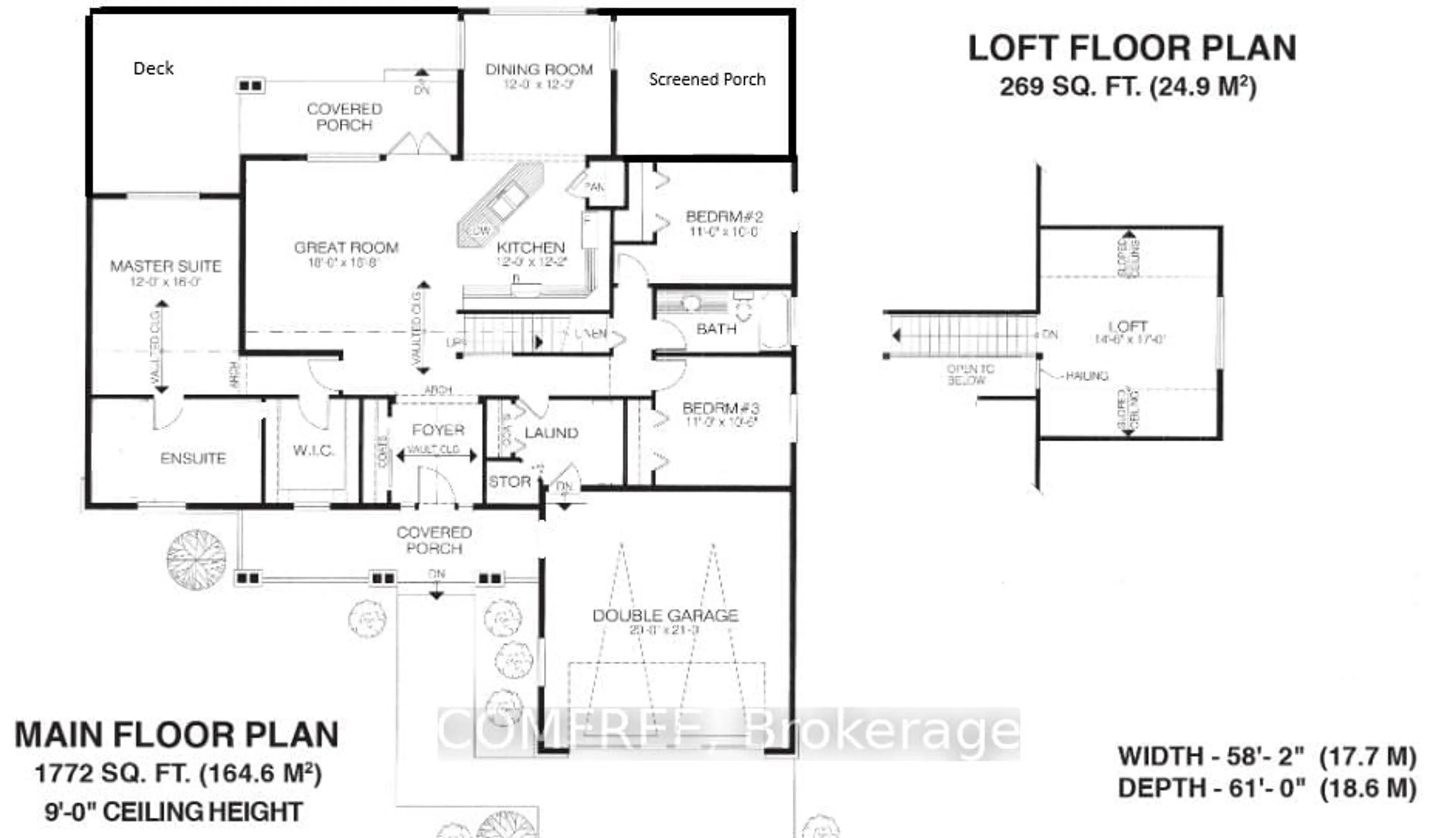 Floor plan for 38 bell Dr, Northern Bruce Peninsula Ontario N0H 2T0