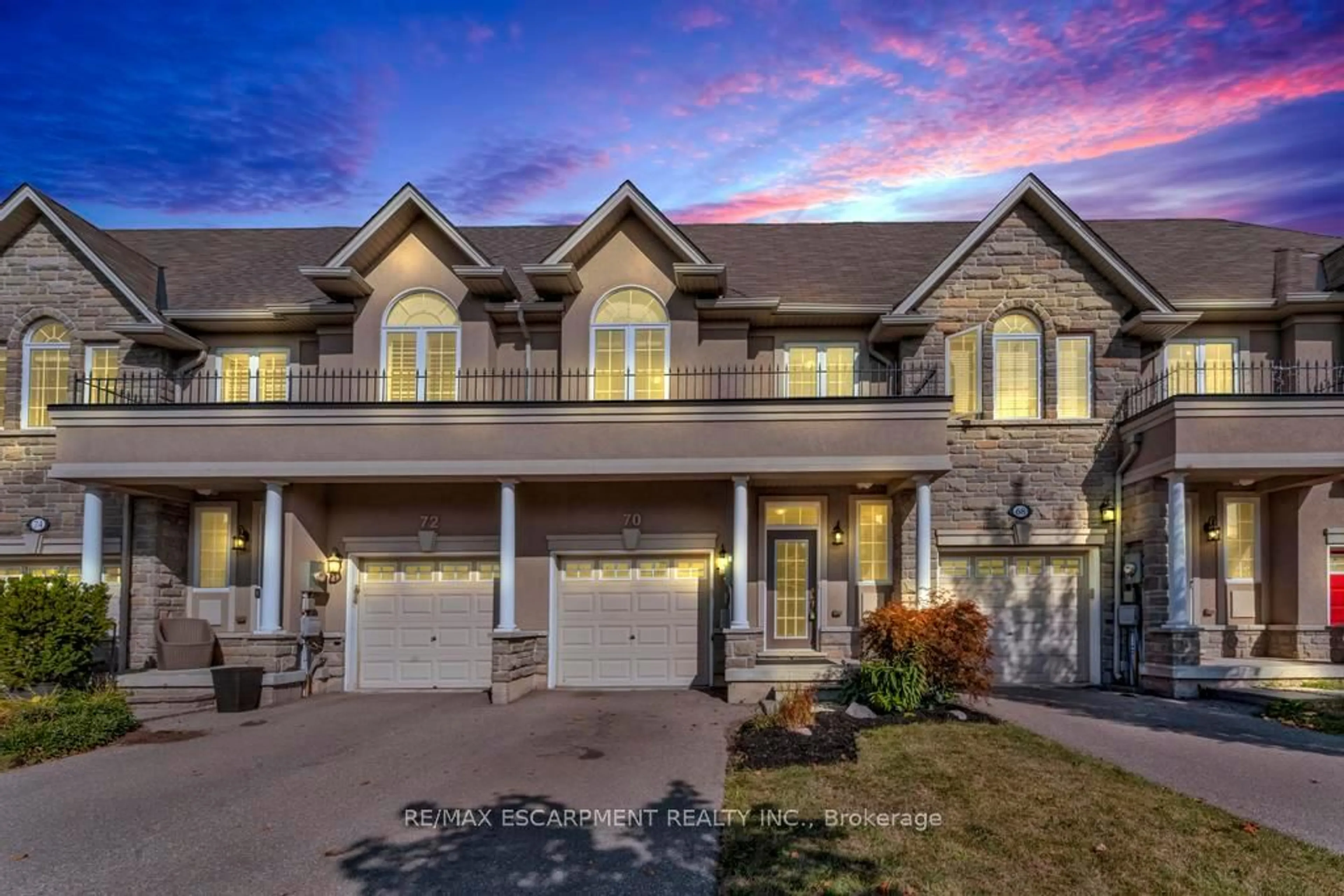 Home with brick exterior material, street for 70 VINTON Rd, Hamilton Ontario L9K 0G6