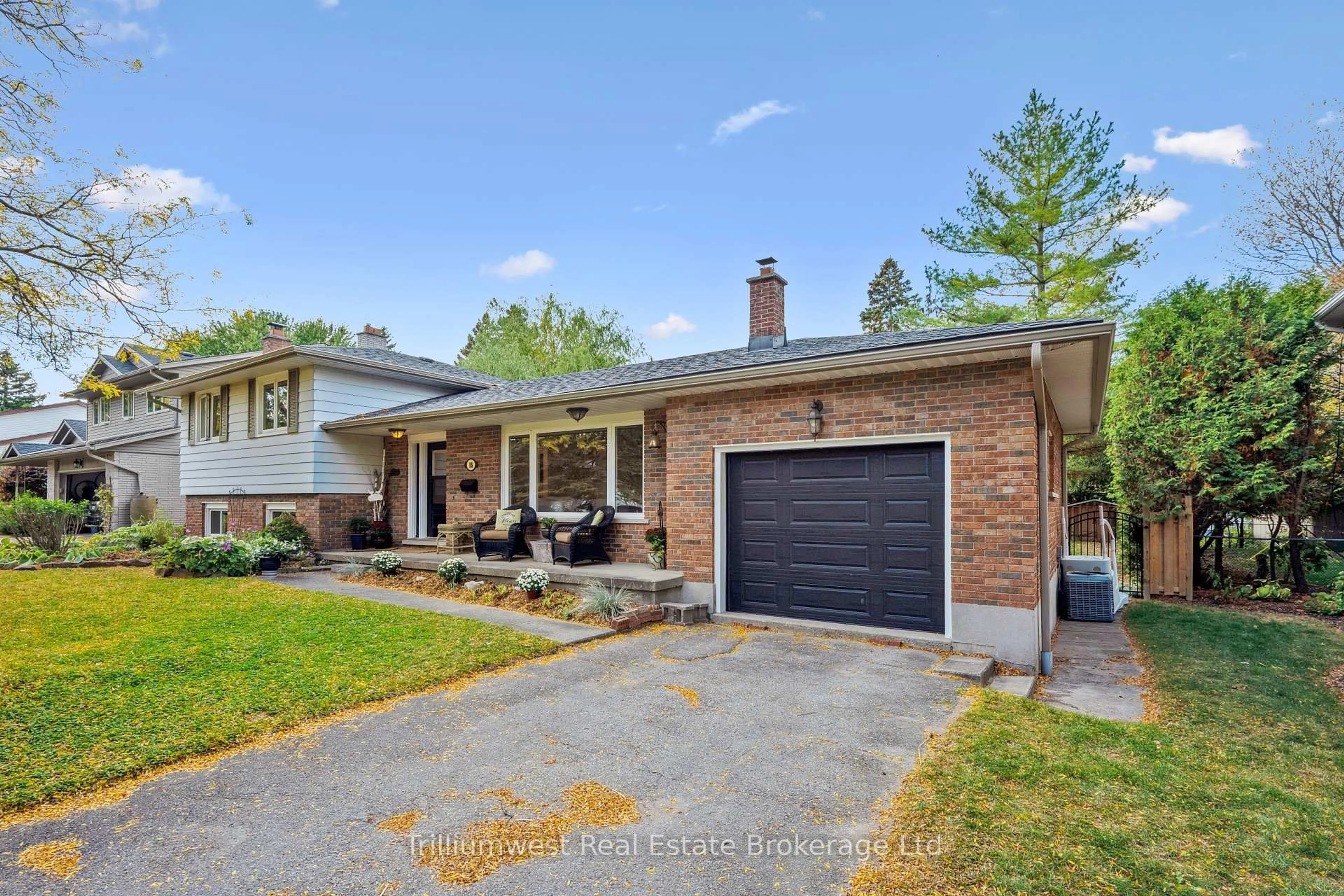 Home with brick exterior material, street for 15 Karen Ave, Guelph Ontario N1G 2N8