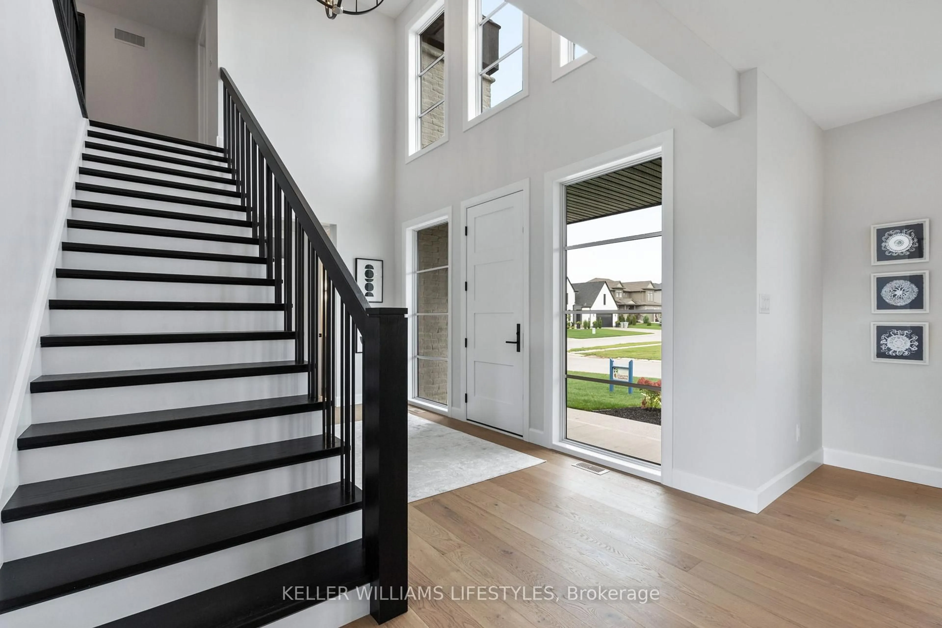 Indoor entryway for Lot 4 Valleystream Walk, London North Ontario N6G 3X8