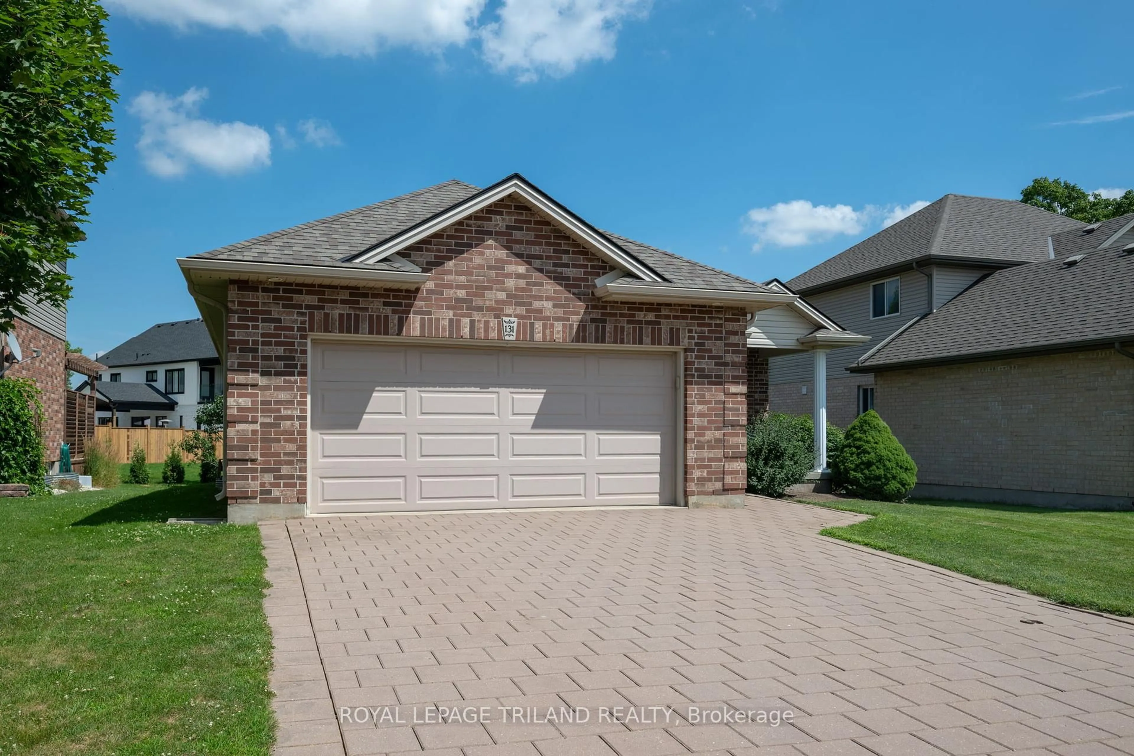 Home with brick exterior material, street for 131 Deborah Dr, Strathroy-Caradoc Ontario N7G 4E2
