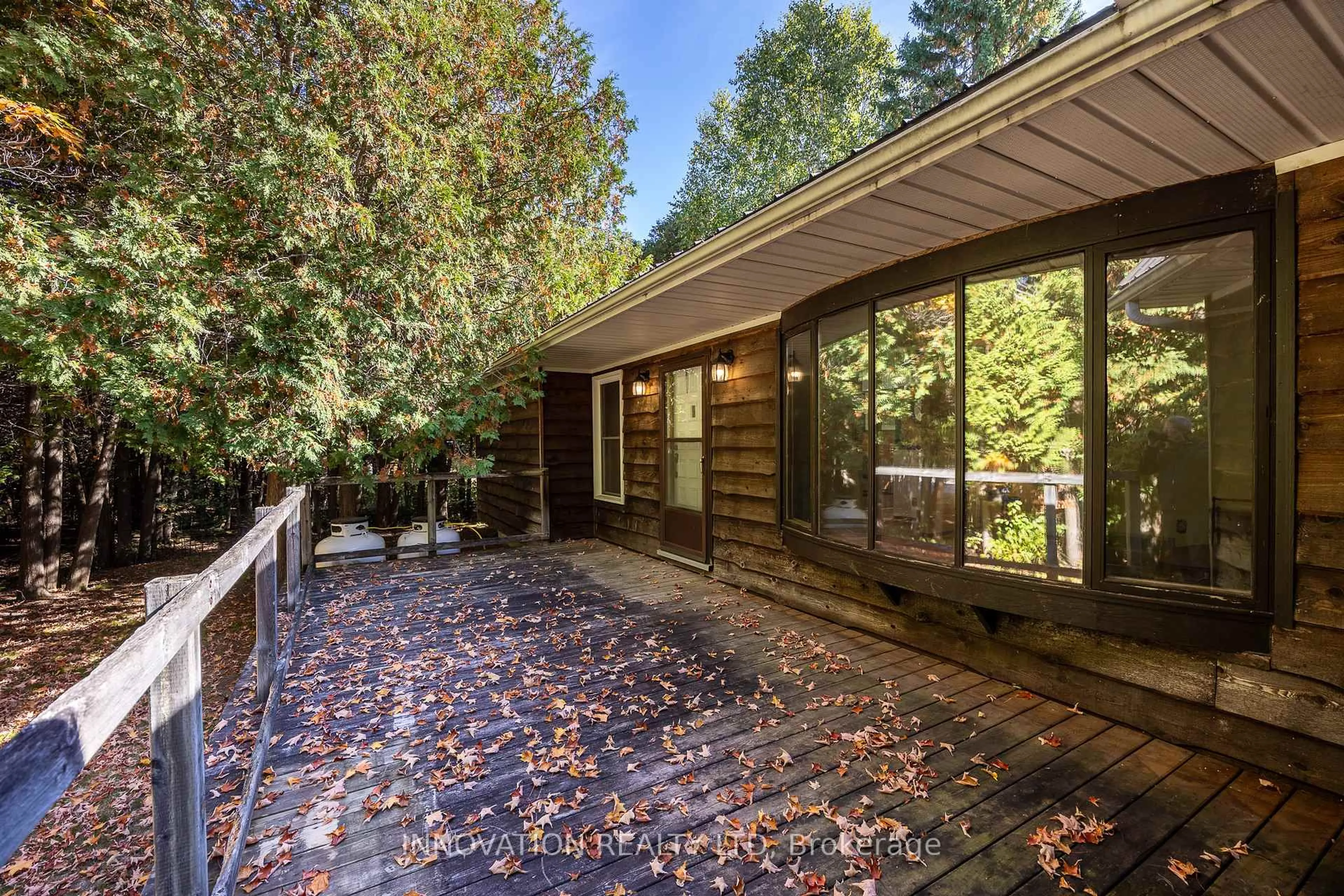 Patio, forest/trees view for 545 Richmond Rd, Ashton Ontario K0A 1B0