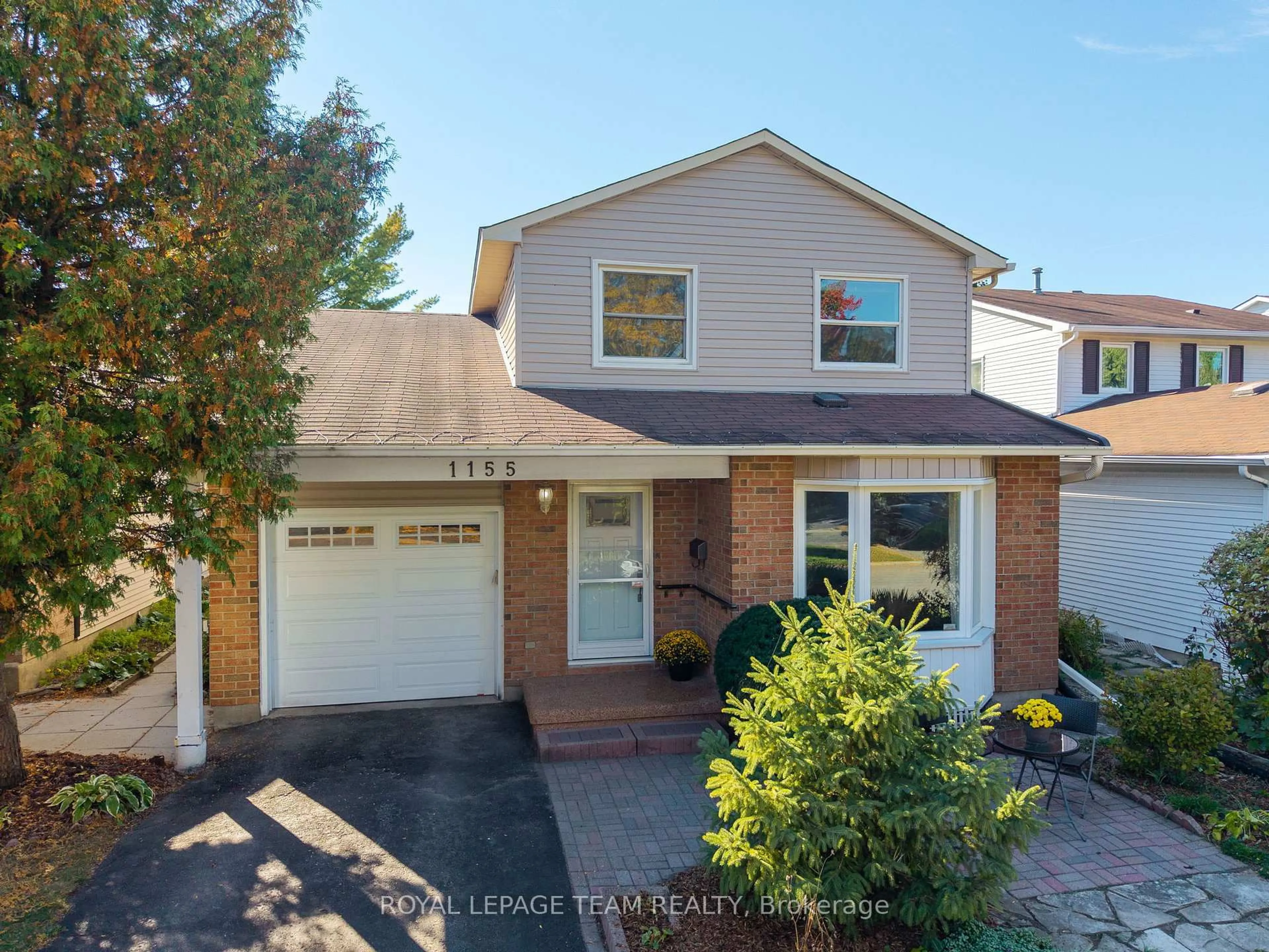 Home with brick exterior material, street for 1155 Sauterne Park, Orleans Ontario K1C 2H3