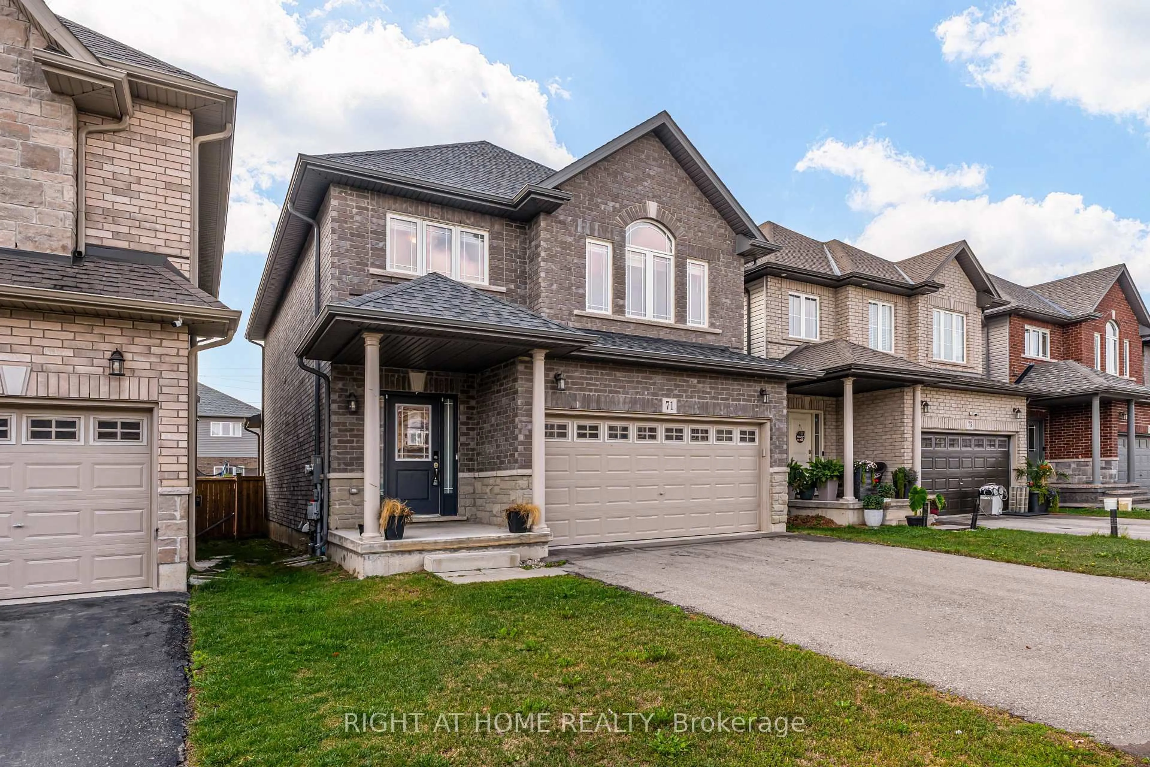 Home with brick exterior material, street for 71 Cittadella Blvd, Hamilton Ontario L0R 1P0