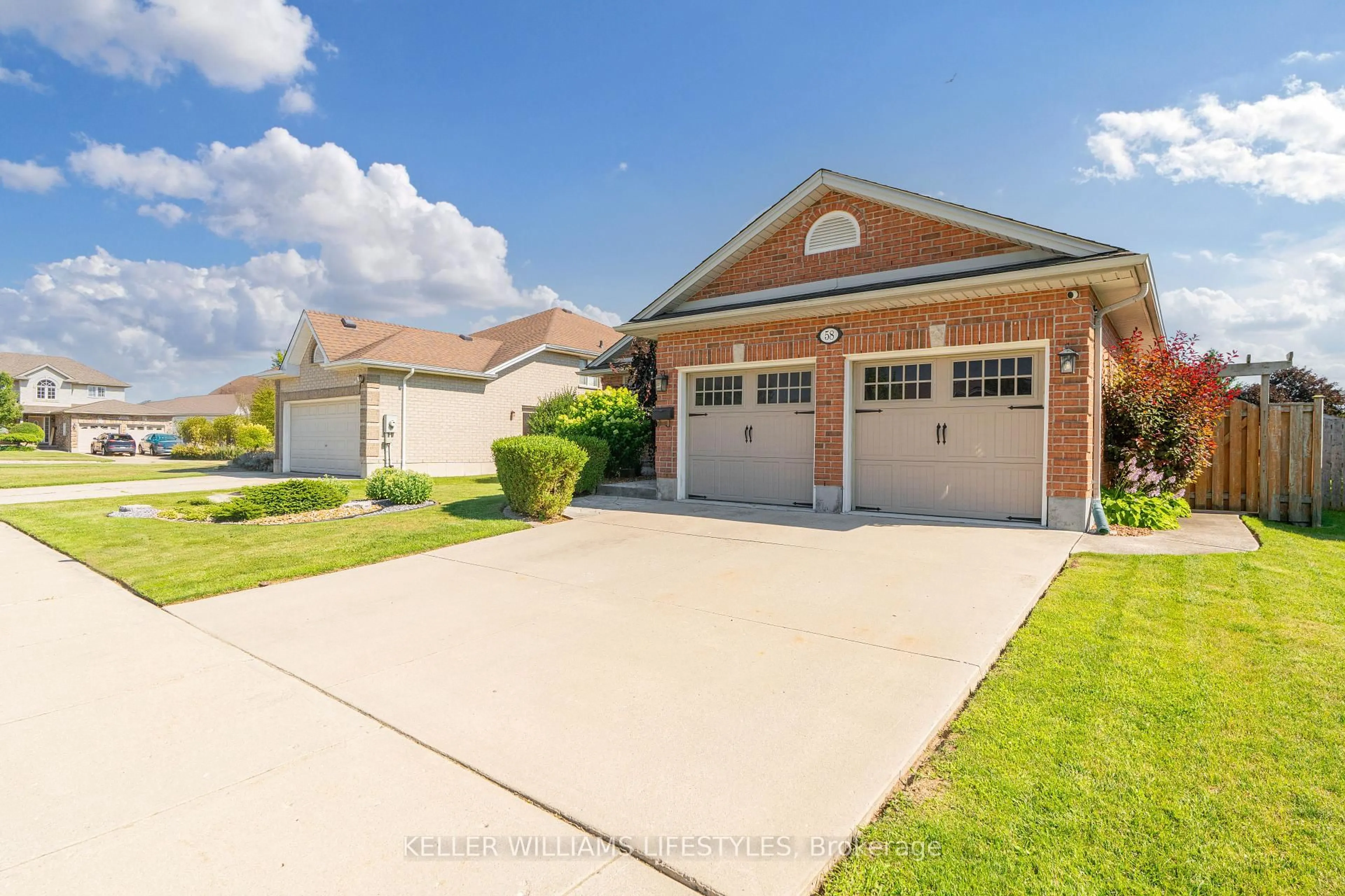 Home with brick exterior material, street for 58 Deborah Dr, Strathroy-Caradoc Ontario N7G 4C8