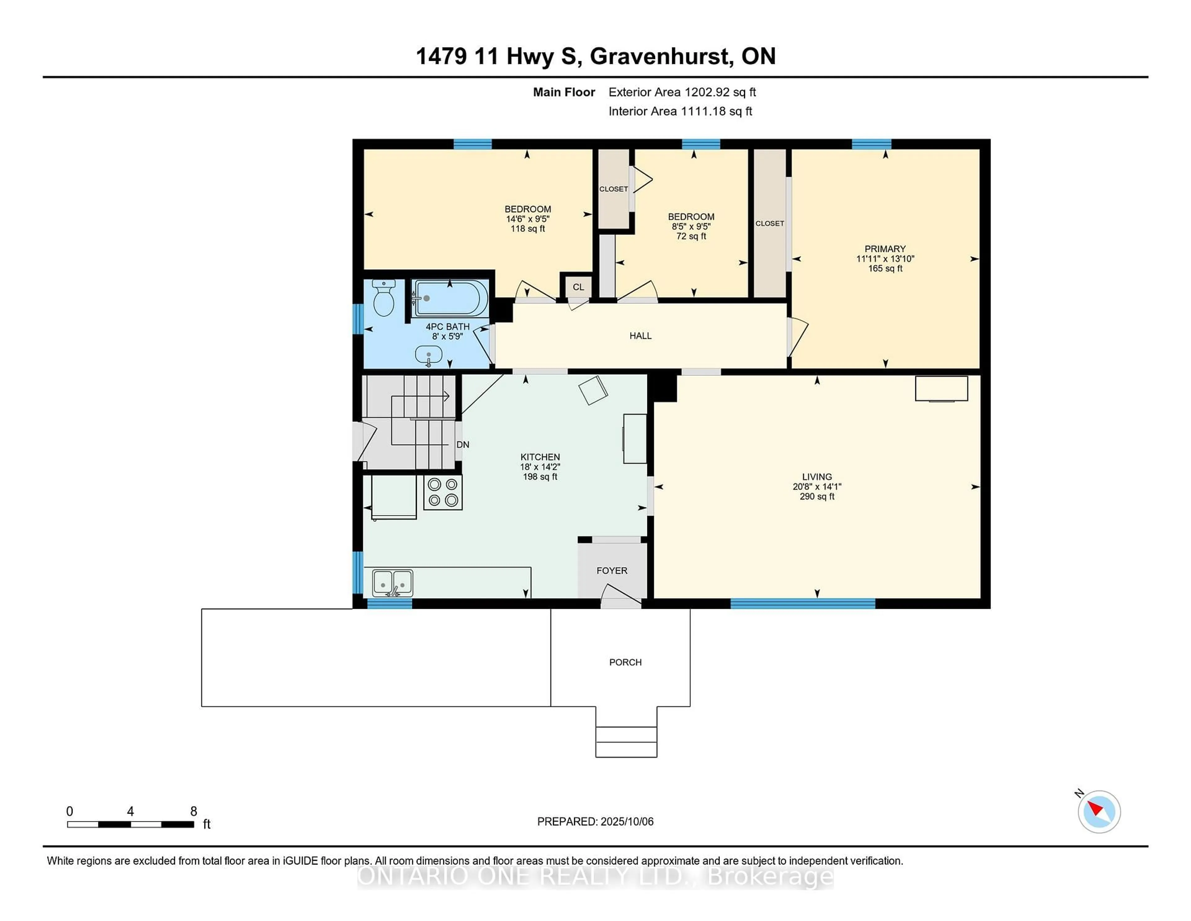 Floor plan for 1479 11 Highway, Gravenhurst Ontario P0E 1G0