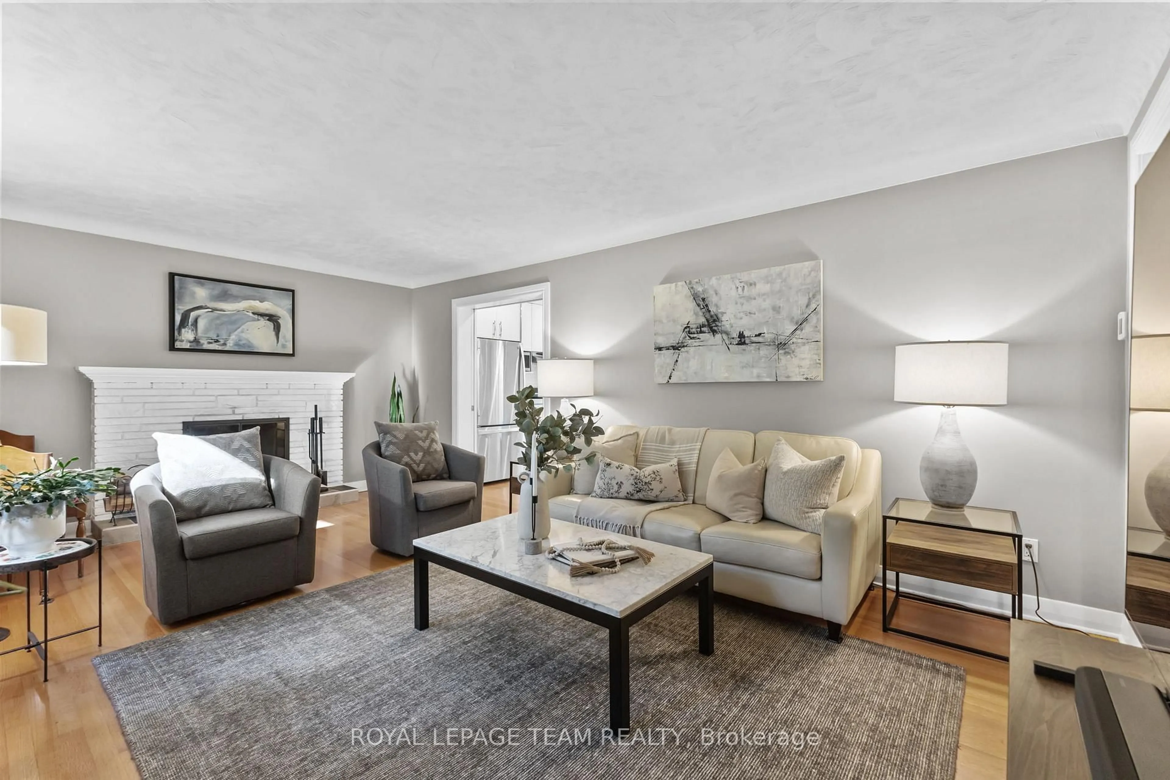Living room with furniture, unknown for 937 Kingsmere Ave, Ottawa Ontario K2A 3K2