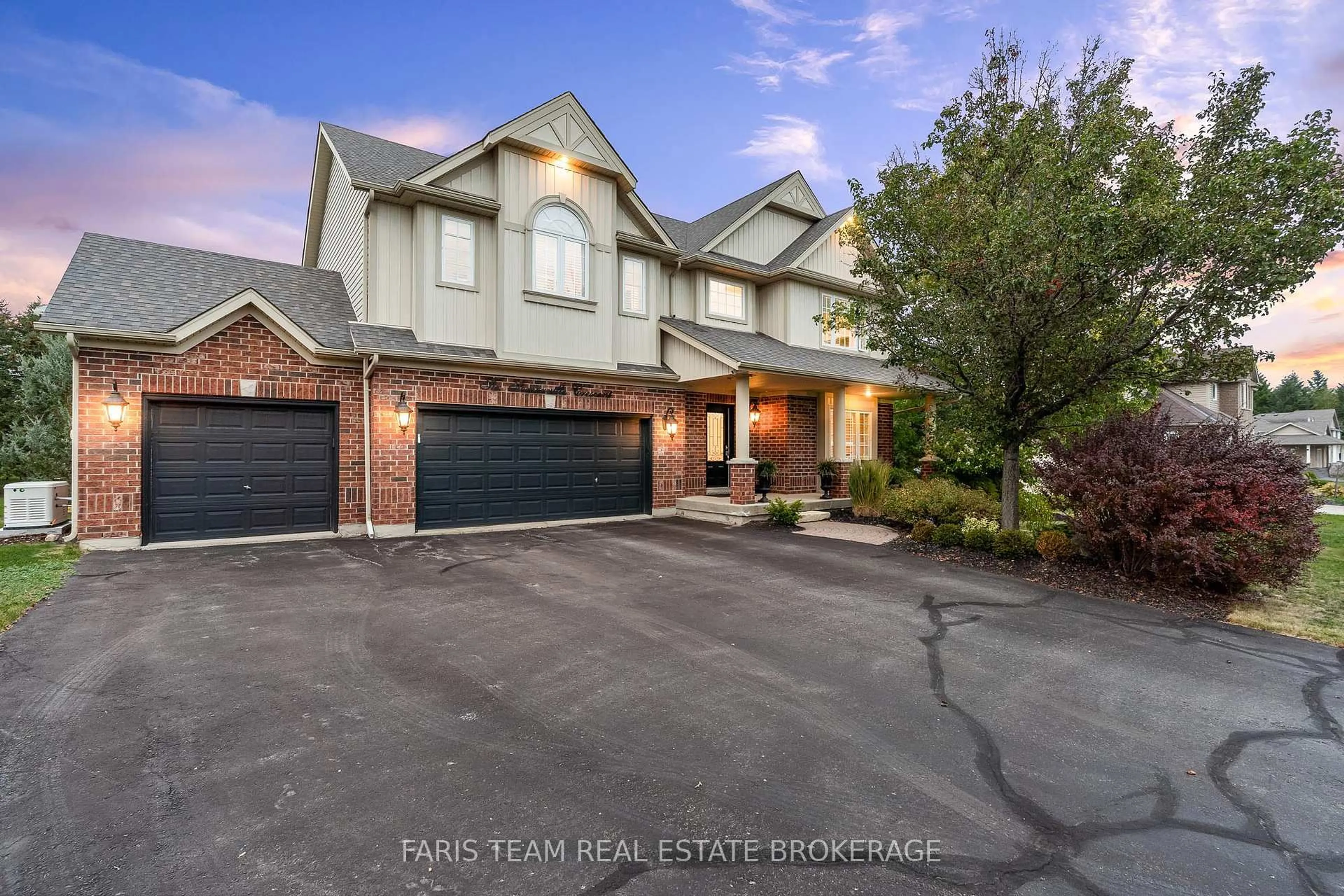 Home with brick exterior material, street for 6 Somerville Cres, Mulmur Ontario L0N 1M0