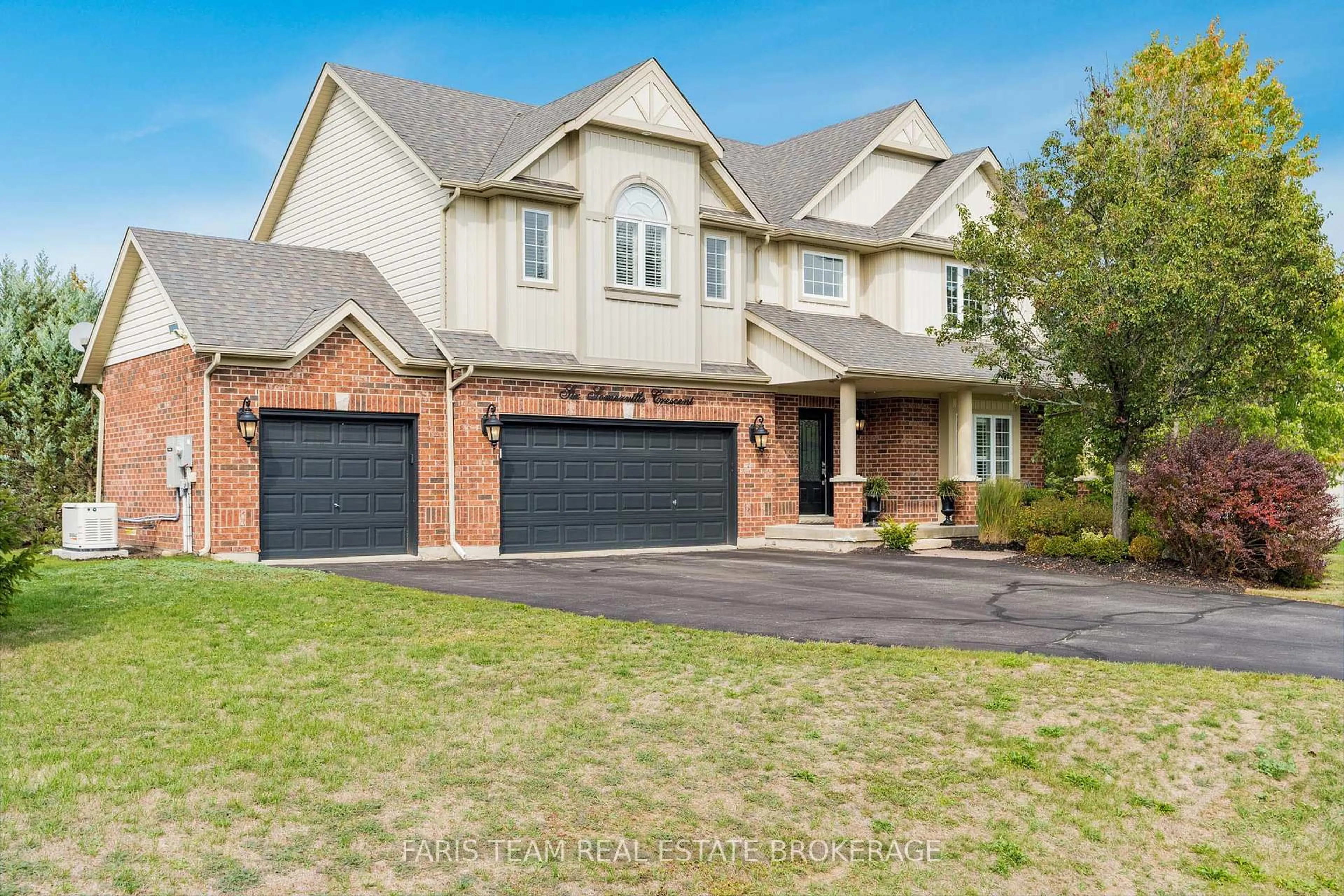 Home with brick exterior material, street for 6 Somerville Cres, Mulmur Ontario L0N 1M0