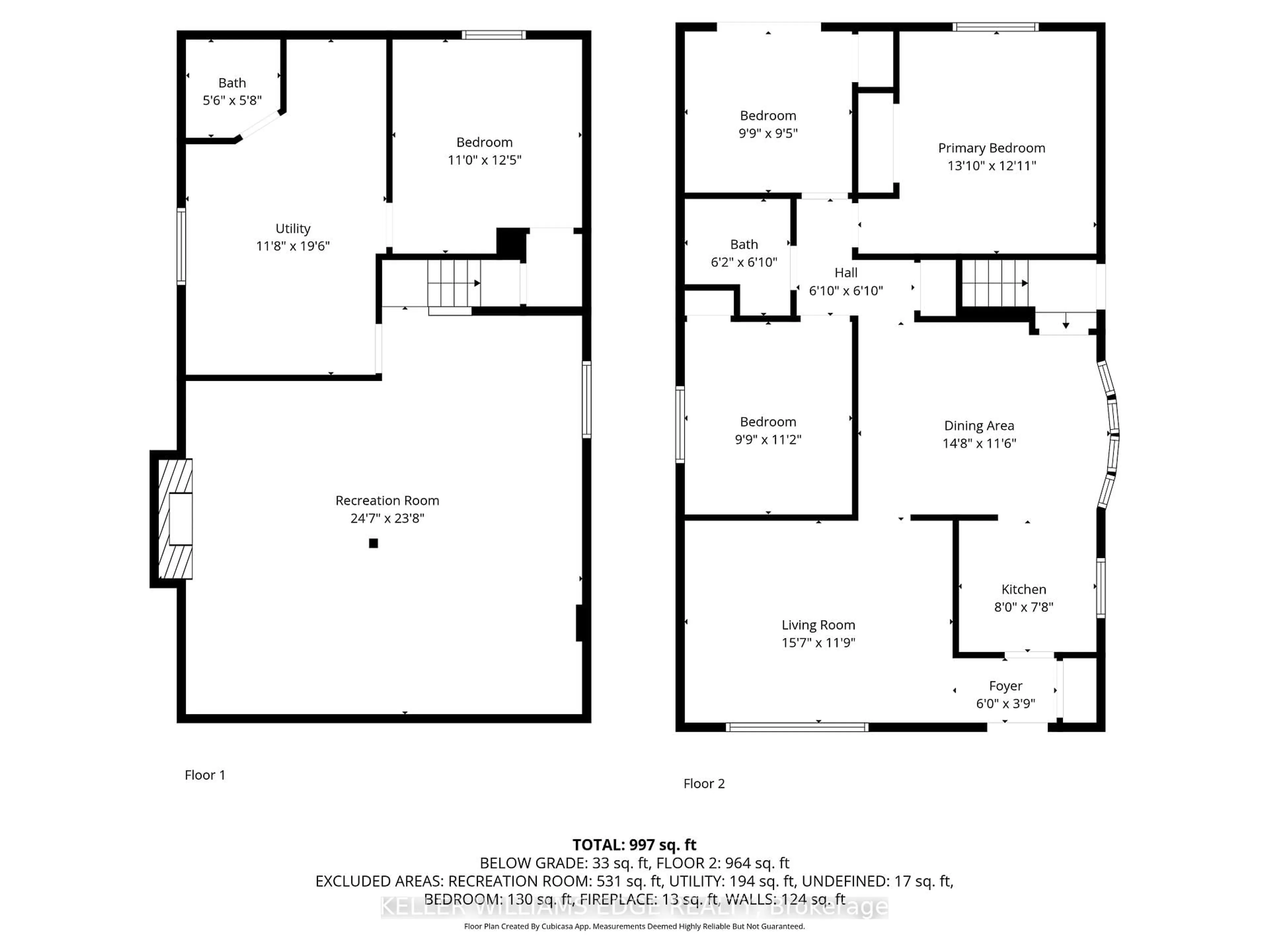 Floor plan for 321 Gatfield Ave, Welland Ontario L3B 5A9