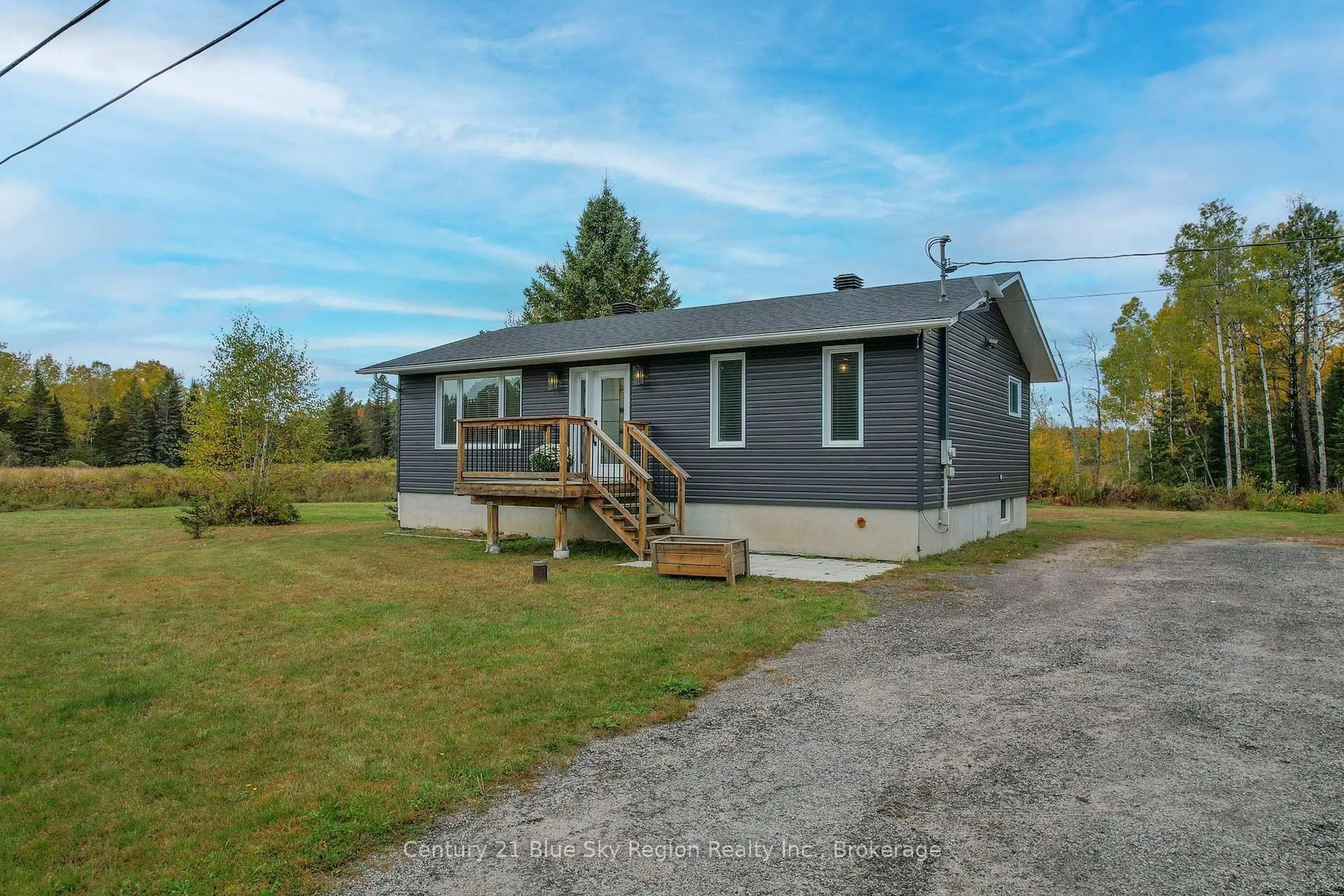 A pic from outside/outdoor area/front of a property/back of a property/a pic from drone, unknown for 1118 Highway 94, East Ferris Ontario P0H 1K0