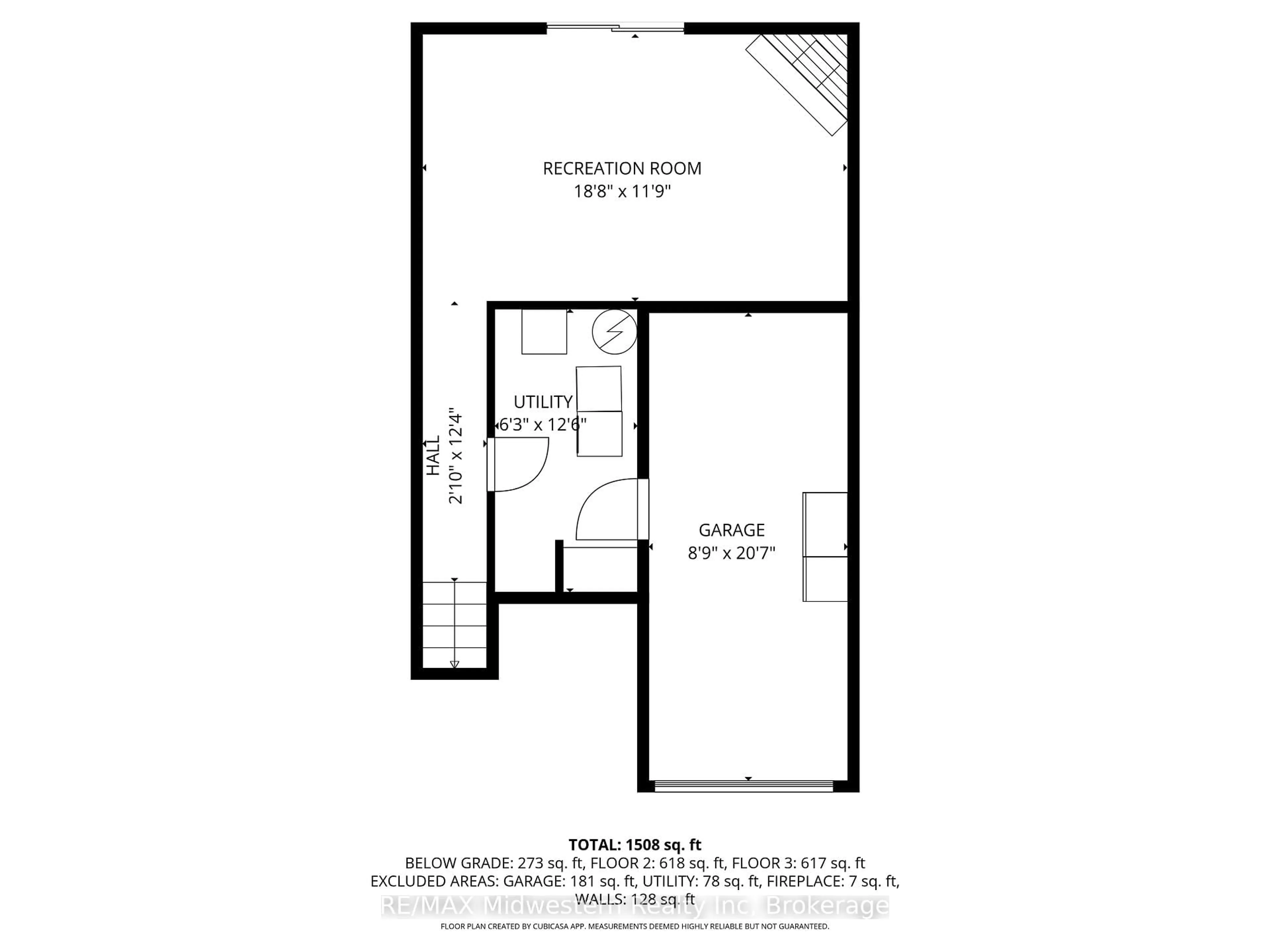 Floor plan for 755 York Ave, North Perth Ontario N4W 2Y4