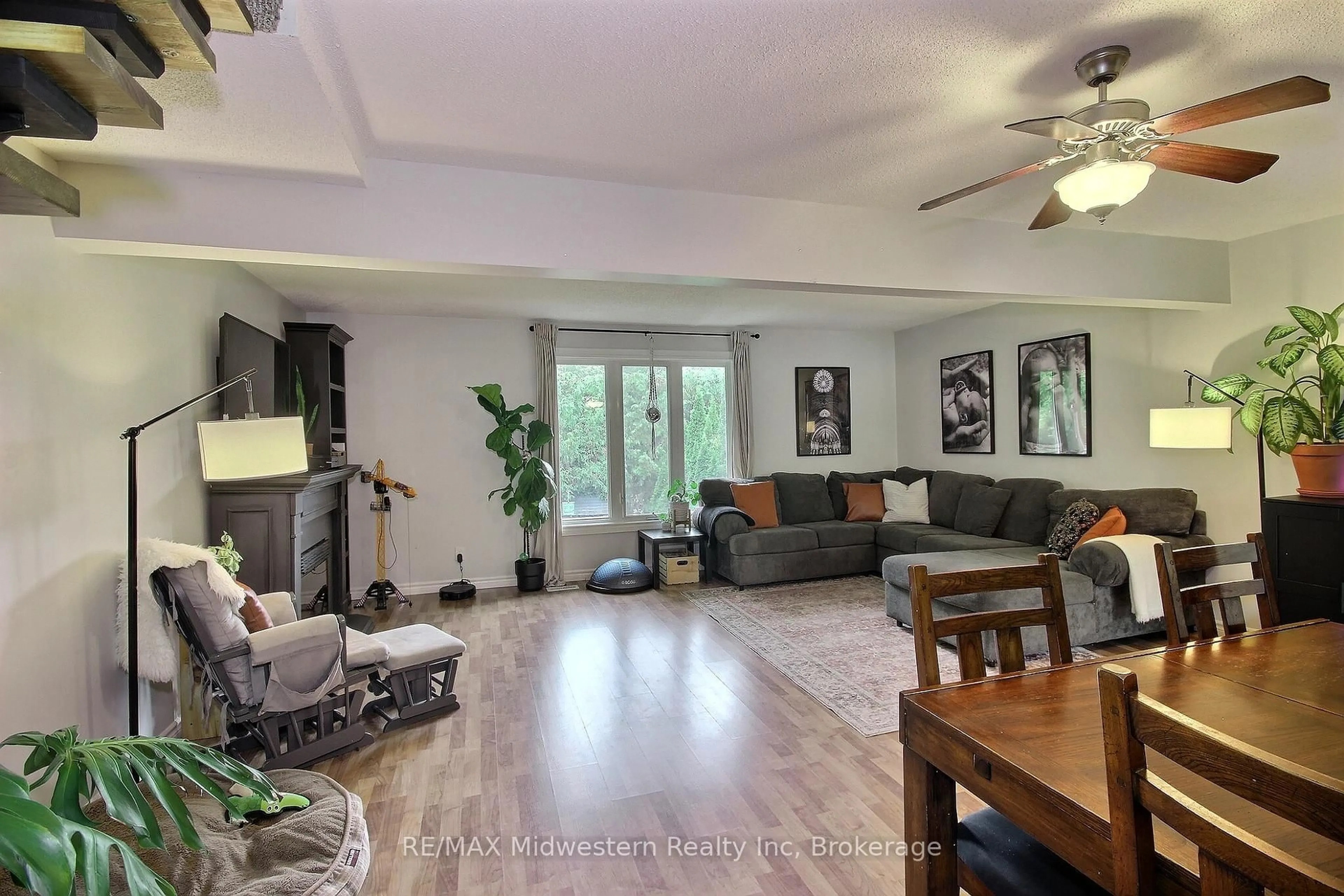 Living room with furniture, unknown for 755 York Ave, North Perth Ontario N4W 2Y4