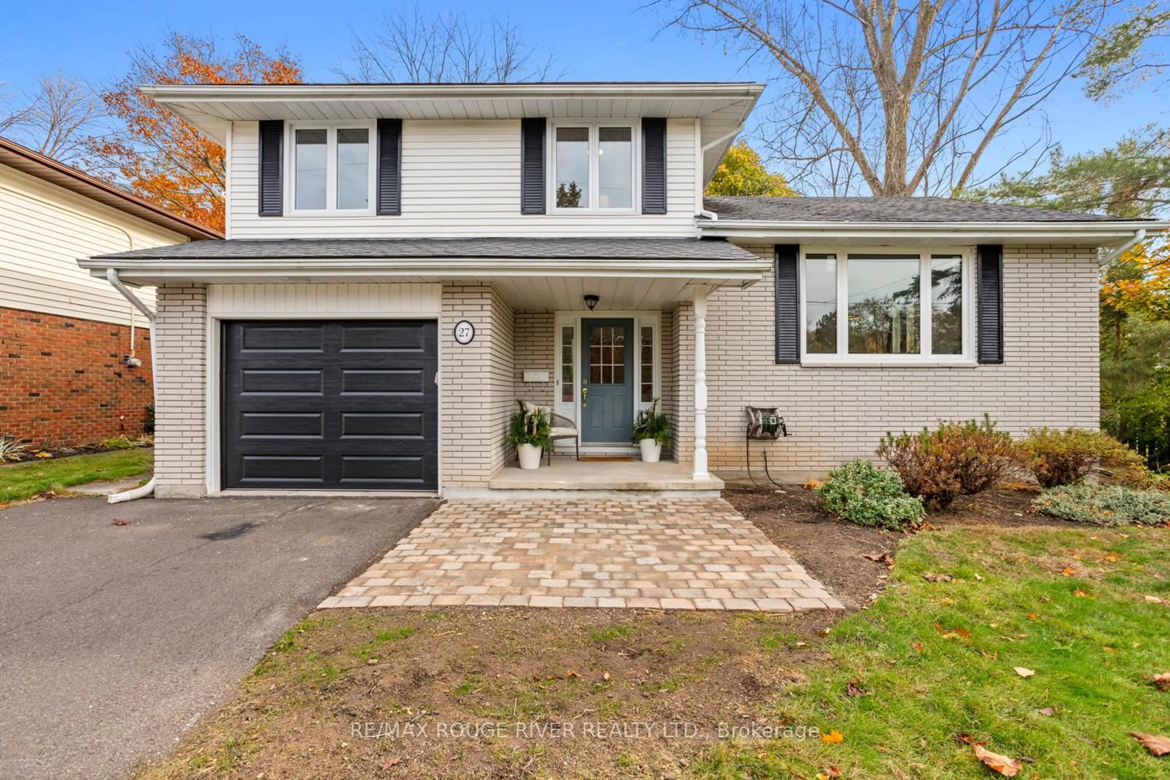 Home with brick exterior material, street for 27 Keller Dr, Belleville Ontario K8P 4B3