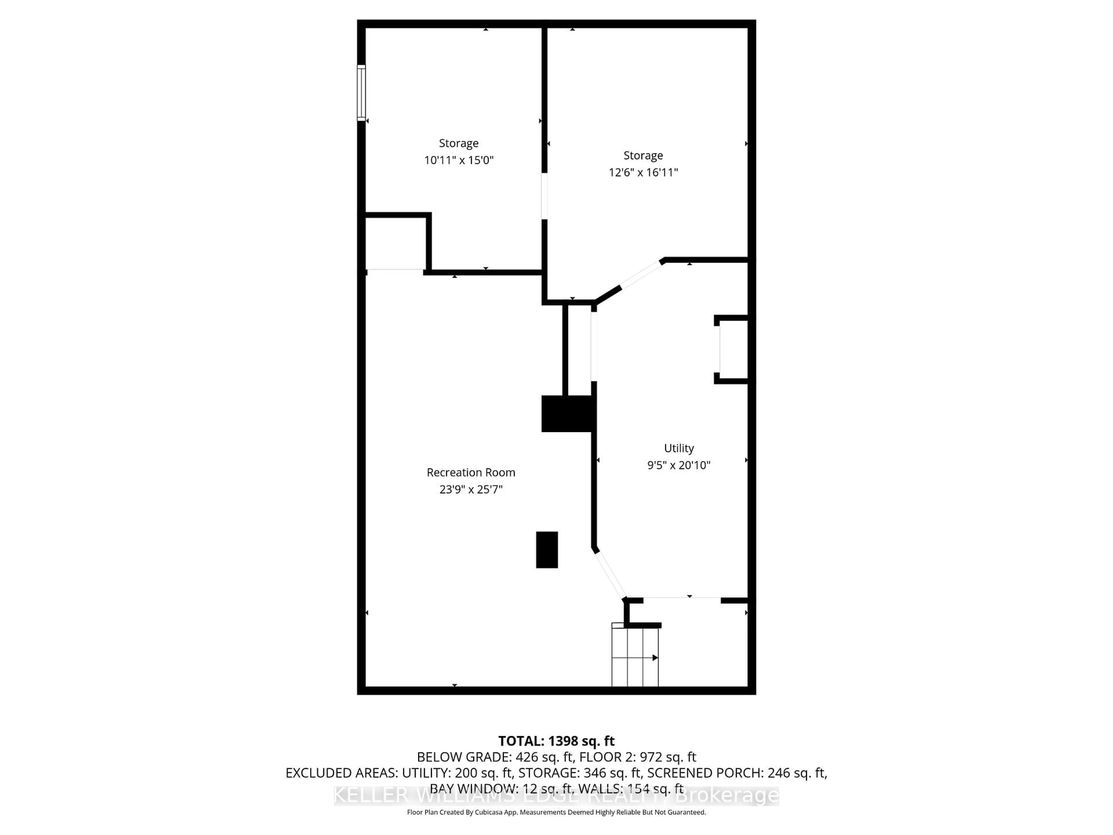 Floor plan for 63 Hardale Cres, Hamilton Ontario L8T 1X9