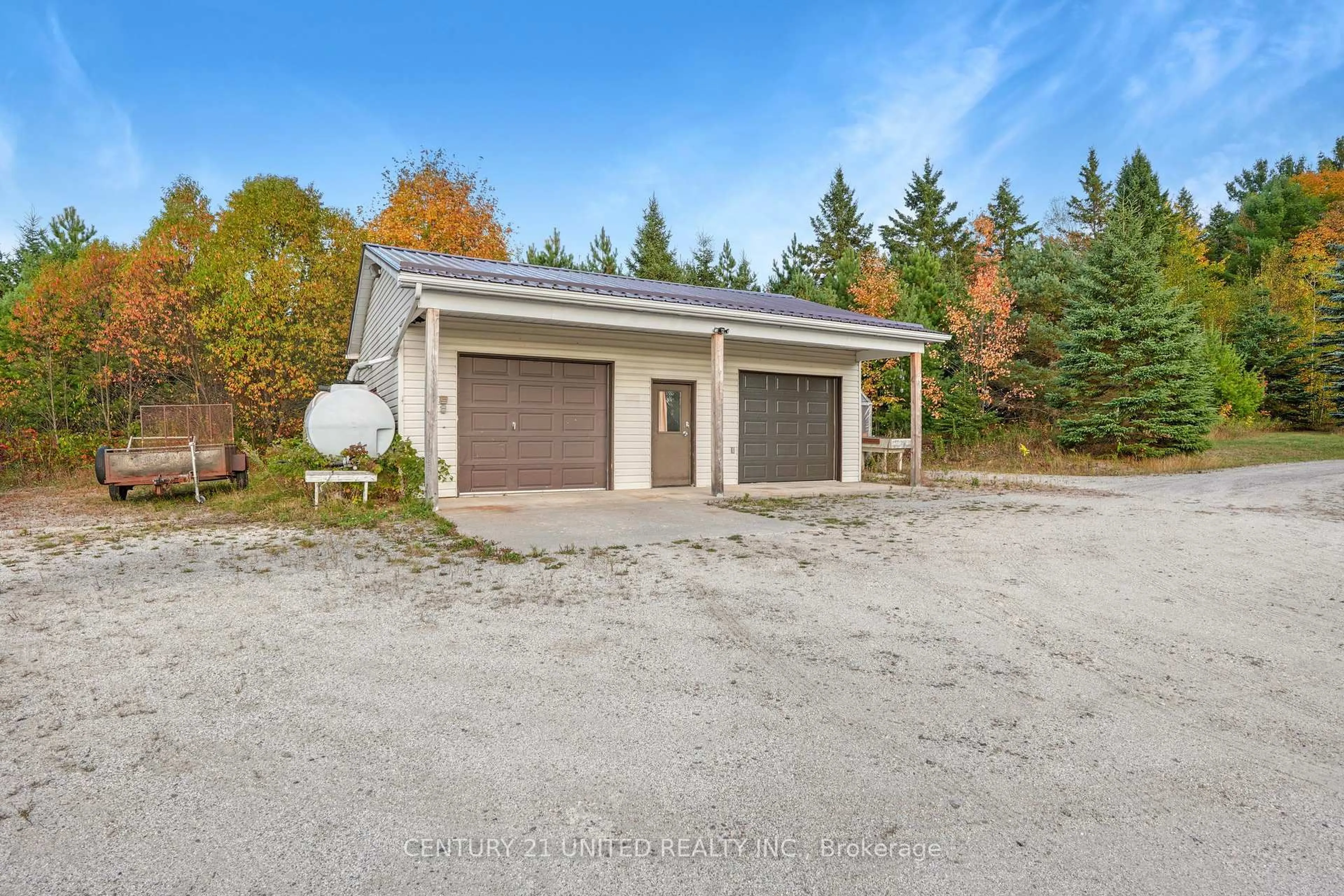 A pic from outside/outdoor area/front of a property/back of a property/a pic from drone, street for 31 McLean Rd, Maple Leaf Ontario K0L 2R0