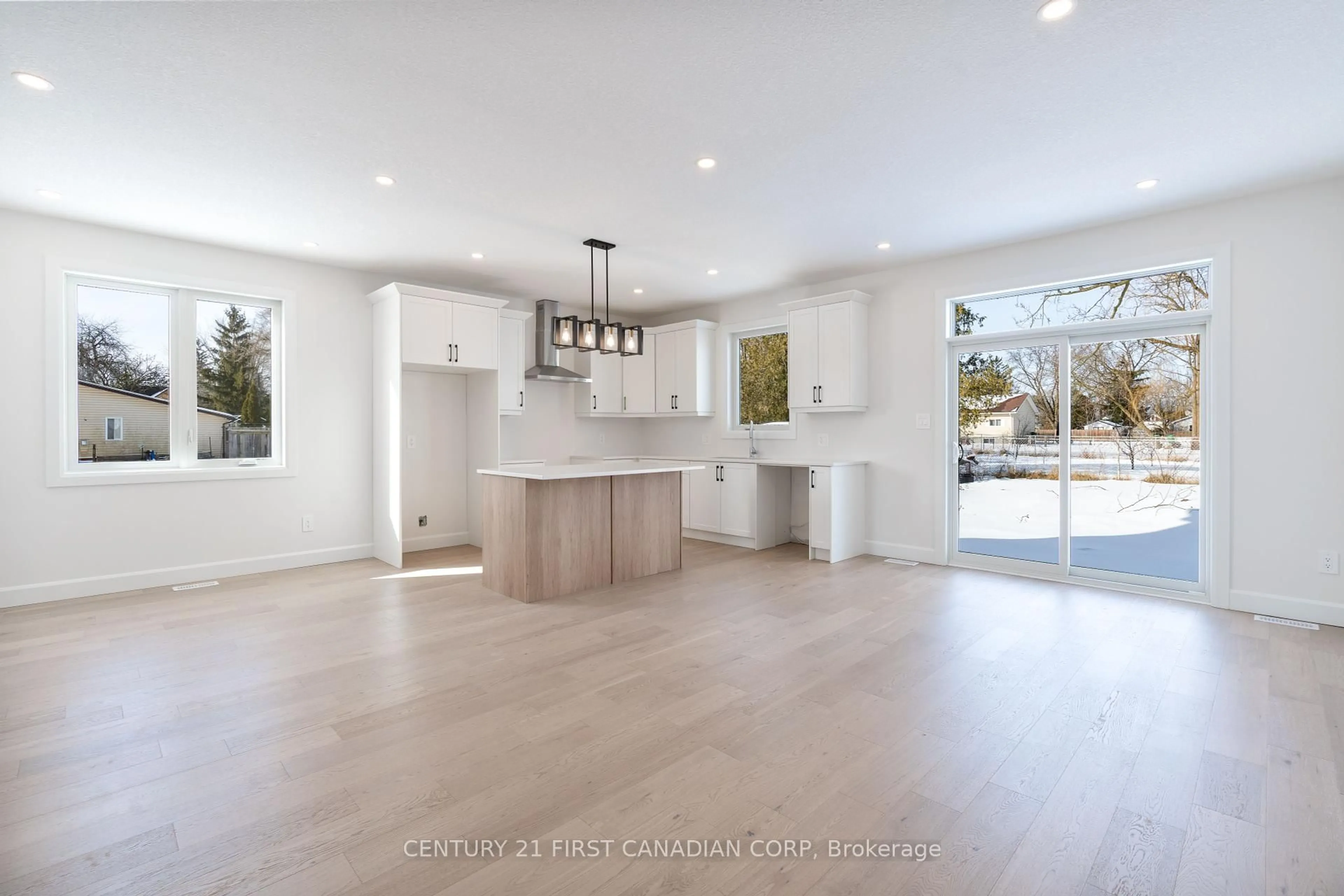 Open concept kitchen, ceramic/tile floor for 194 McRae St #Parcel 2, Southwest Middlesex Ontario N0L 1M0