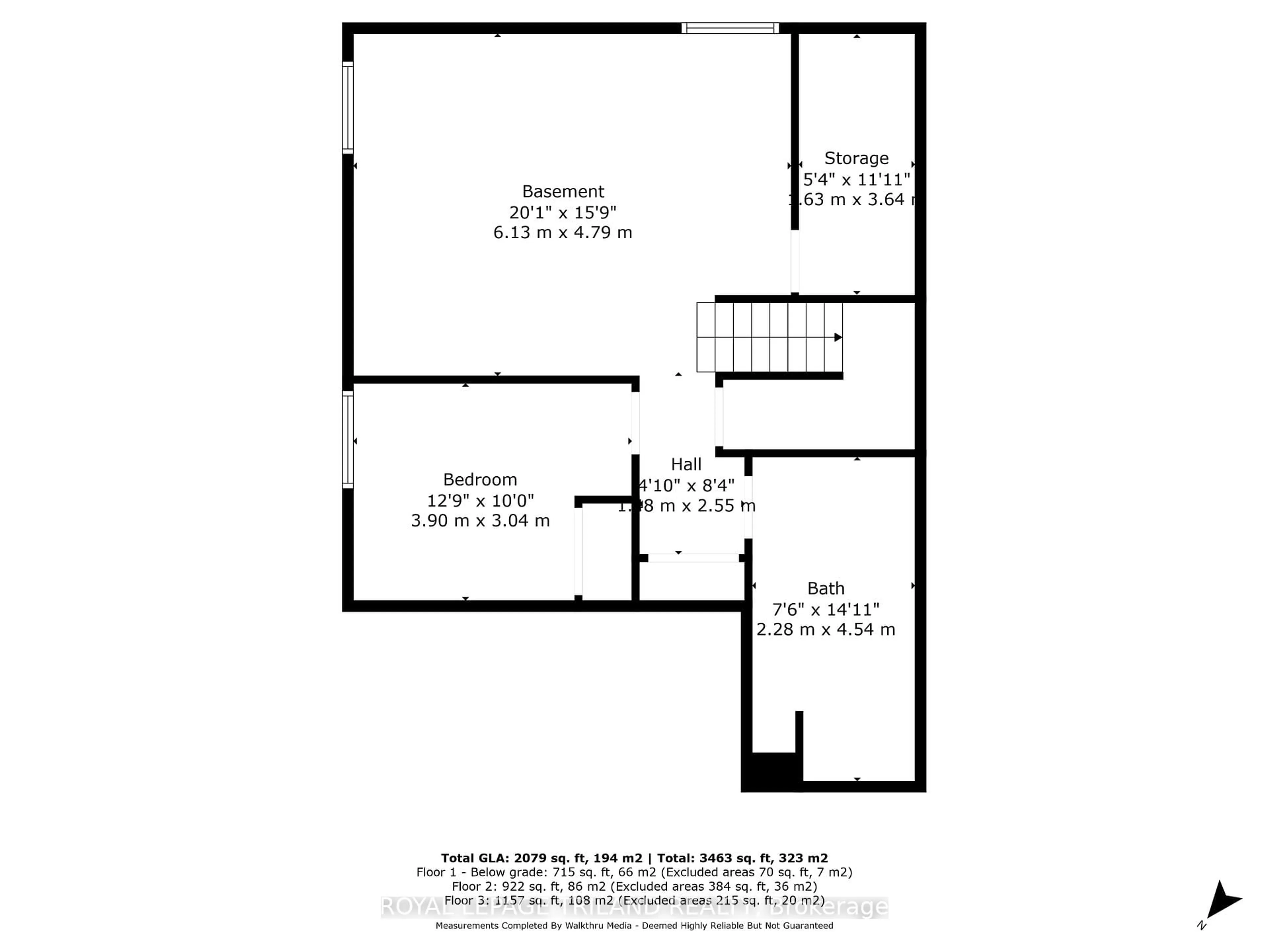 Floor plan for 32 Alberta St, Lambton Shores Ontario N0M 1T0
